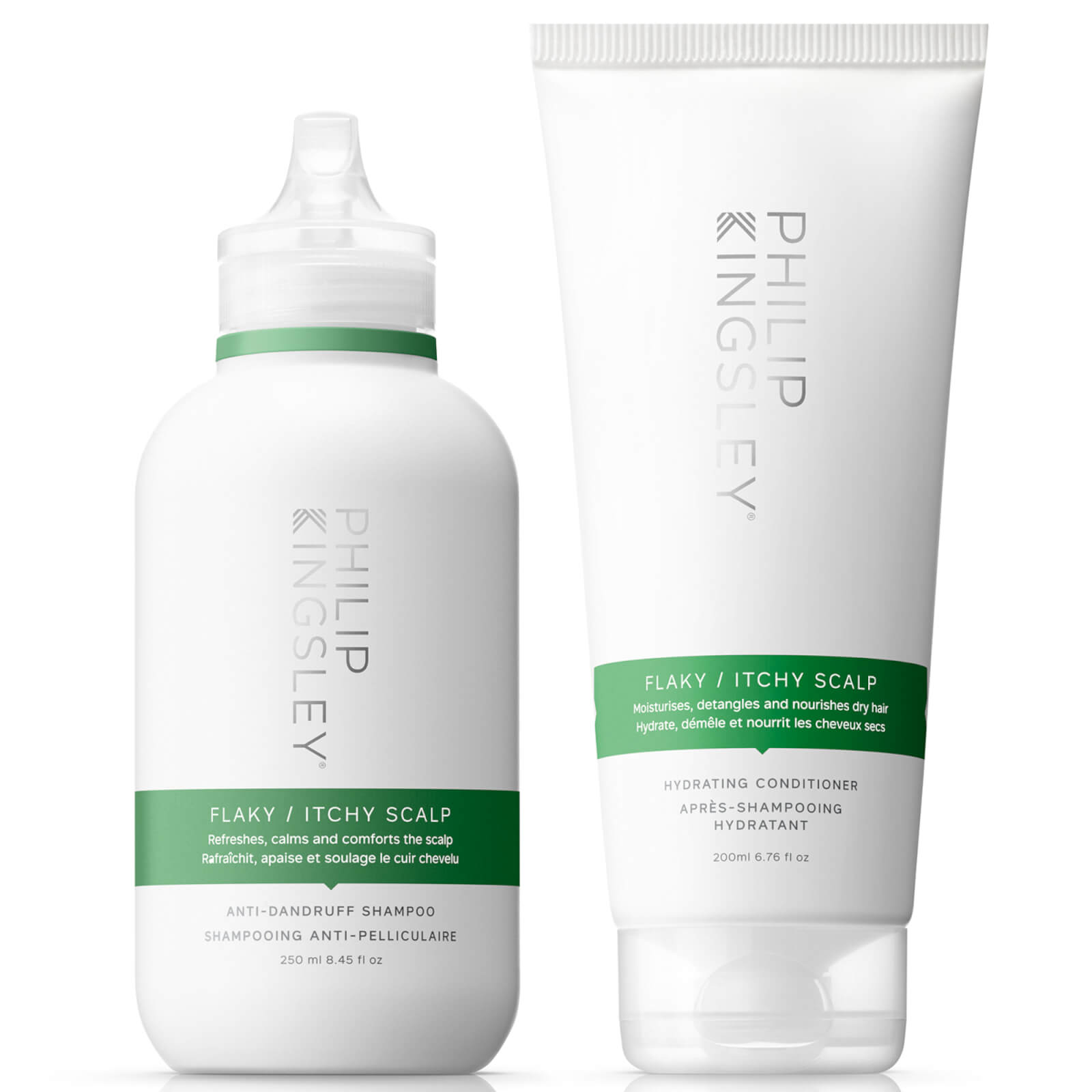 Philip Kingsley Flaky/itchy Scalp Shampoo 250ml And Conditioner 200ml Duo In Multi