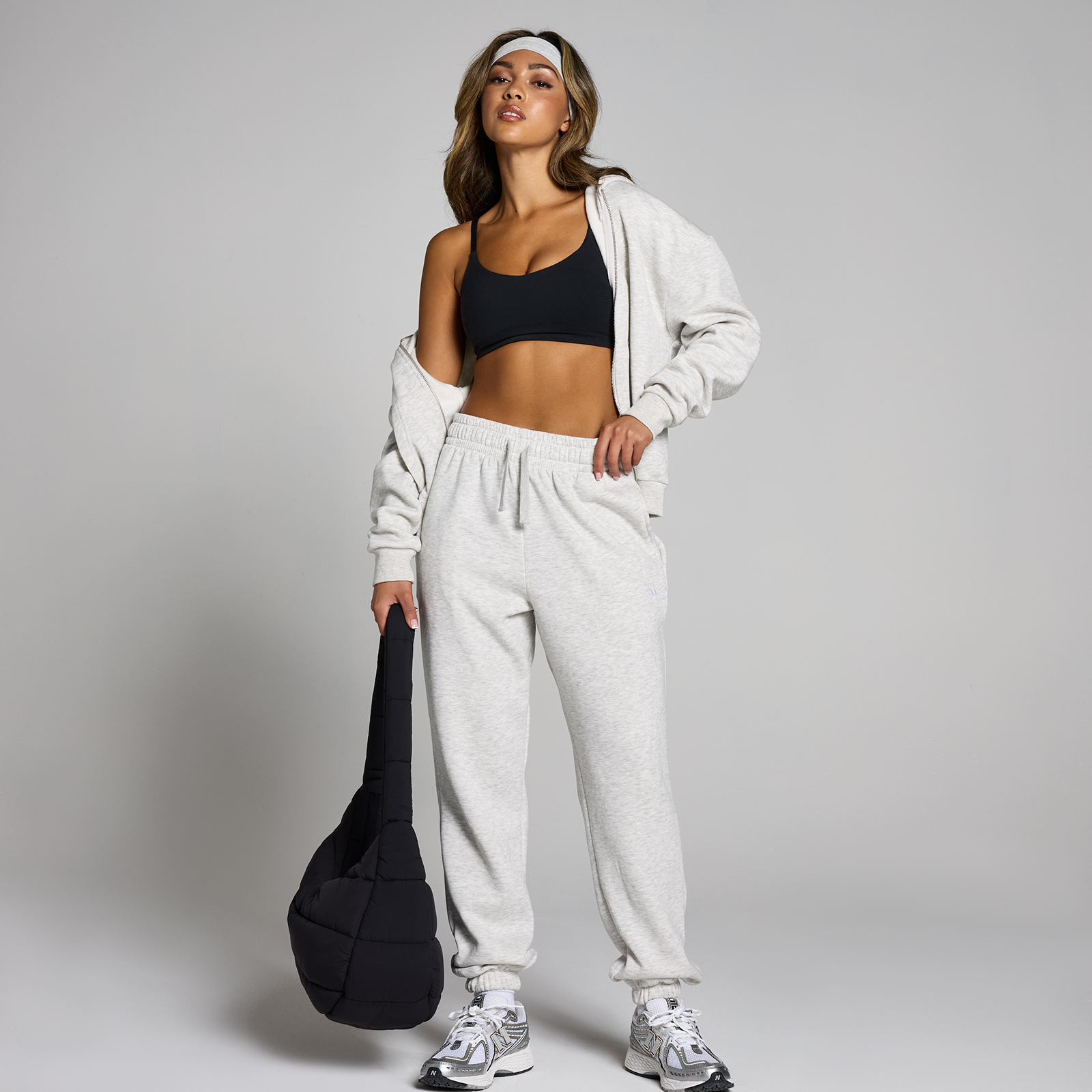 Thumbnail - MP Damen Basics Jogginghose – Hellgrau - XXL