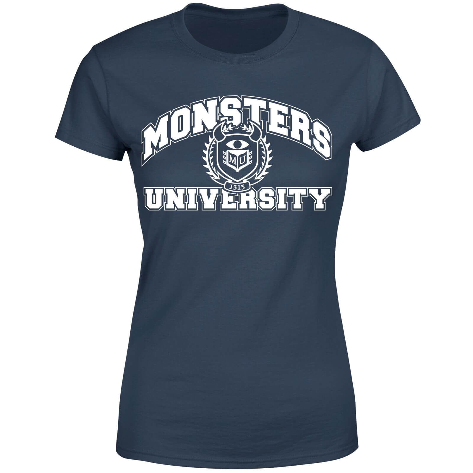 Monsters Inc. Monsters University Student Women's T-Shirt - Navy - XXL