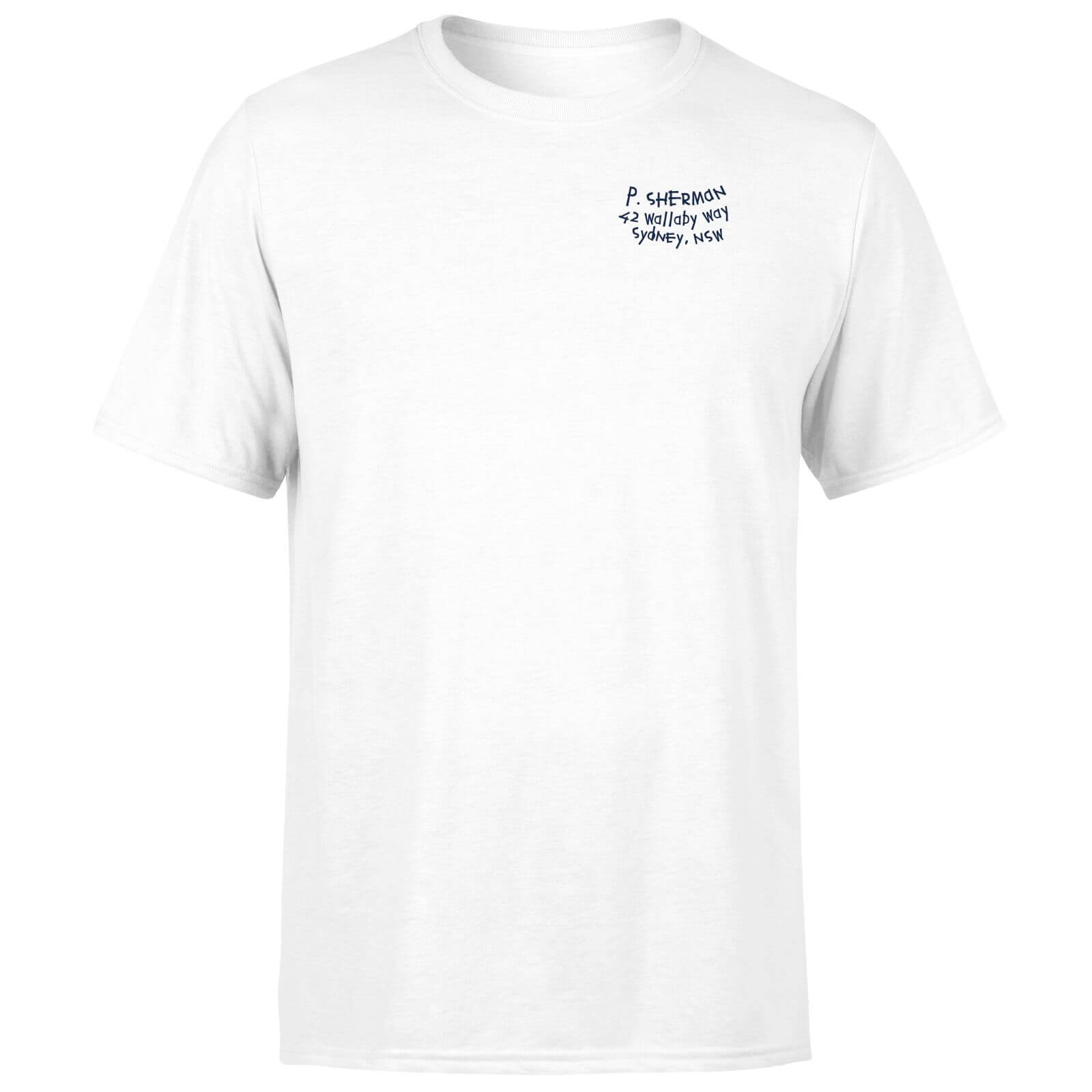 

Finding Nemo P.Sherman 42 Wallaby Way Men's T-Shirt - White - M
