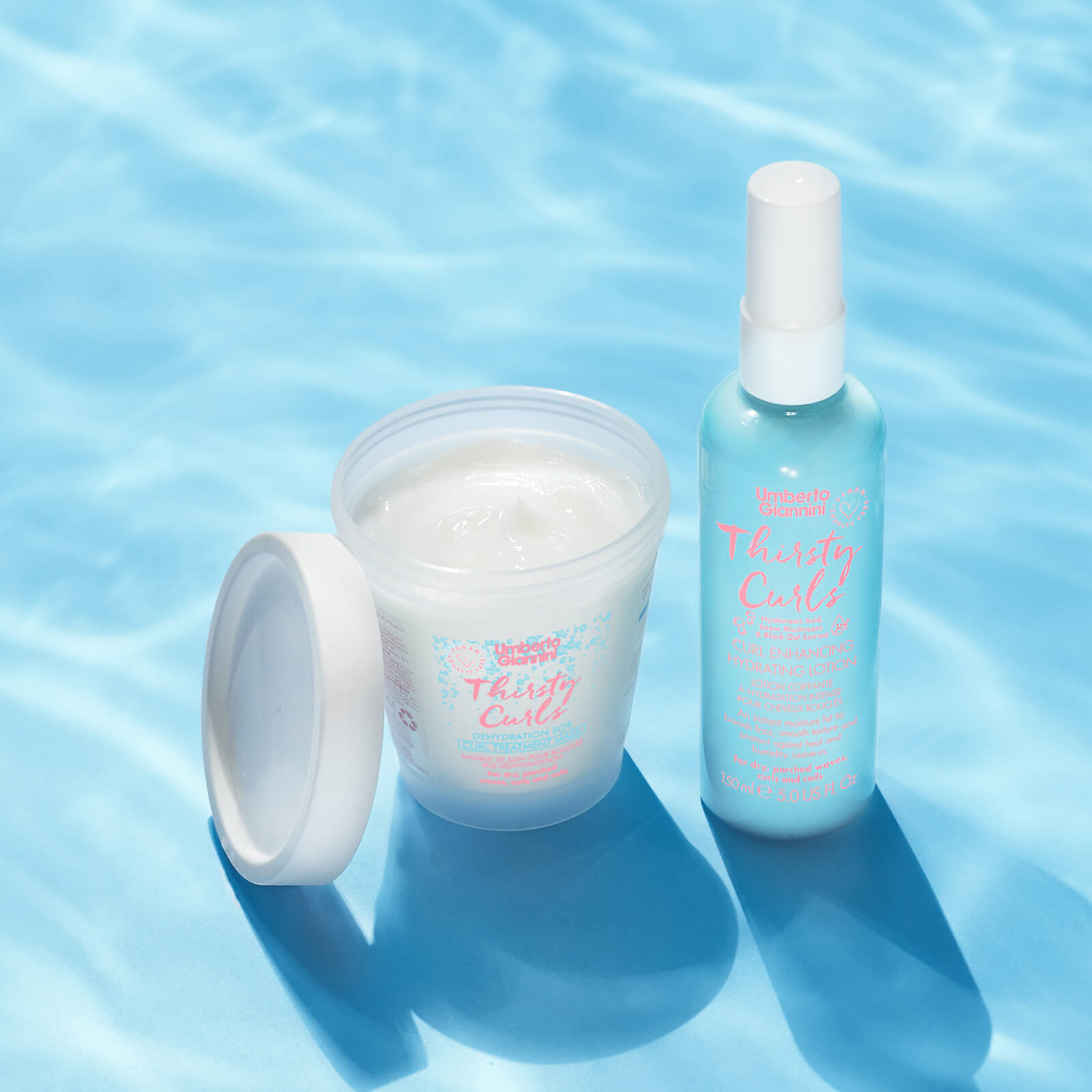Thumbnail - Umberto Giannini Thirsty Curls Curl Enhancing Hydrating Lotion 150ml