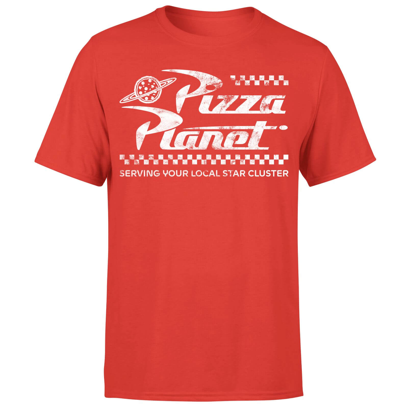 

Toy Story x Pizza Planet Crew Men's T-Shirt - Red - L