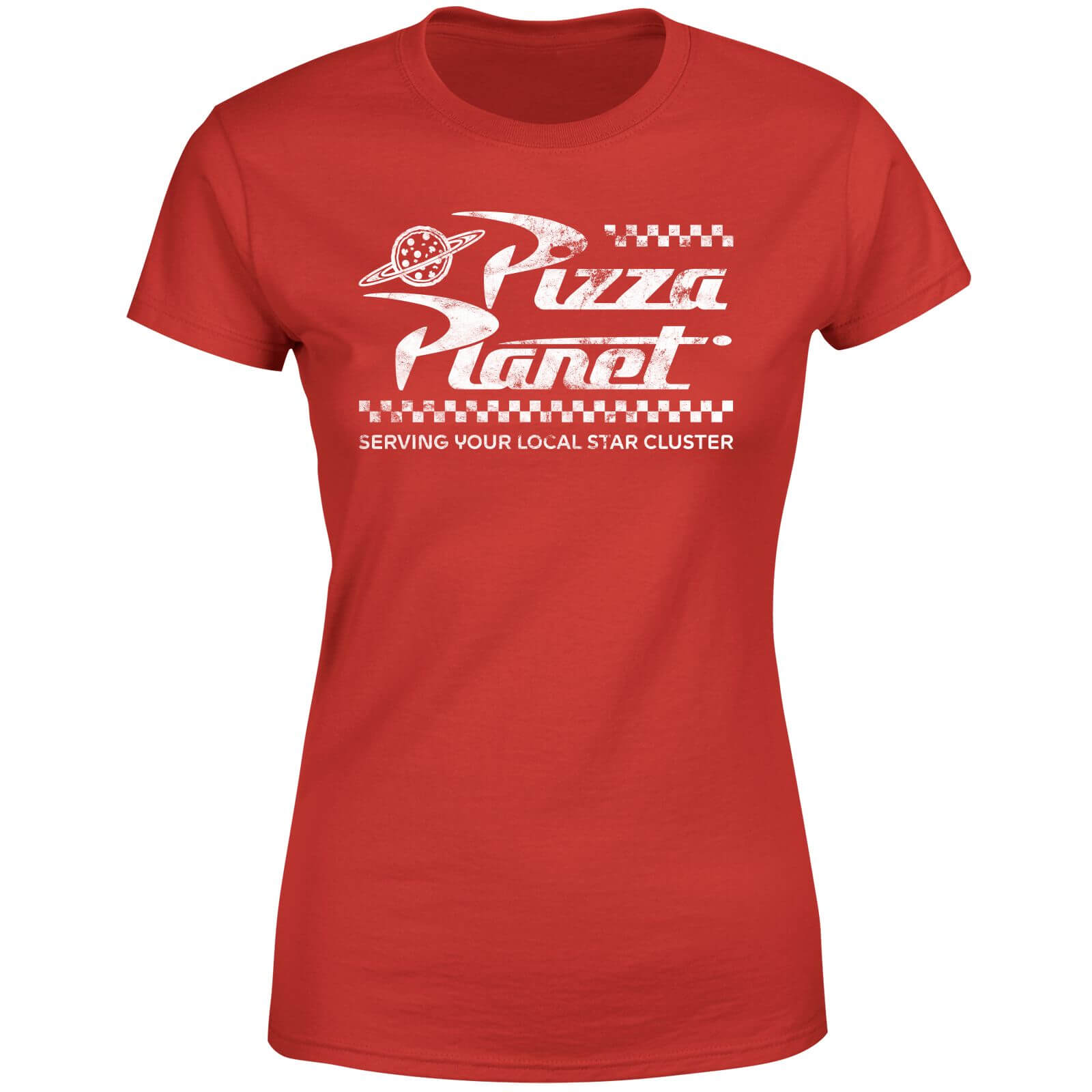 

Toy Story x Pizza Planet Crew Women's T-Shirt - Red - L