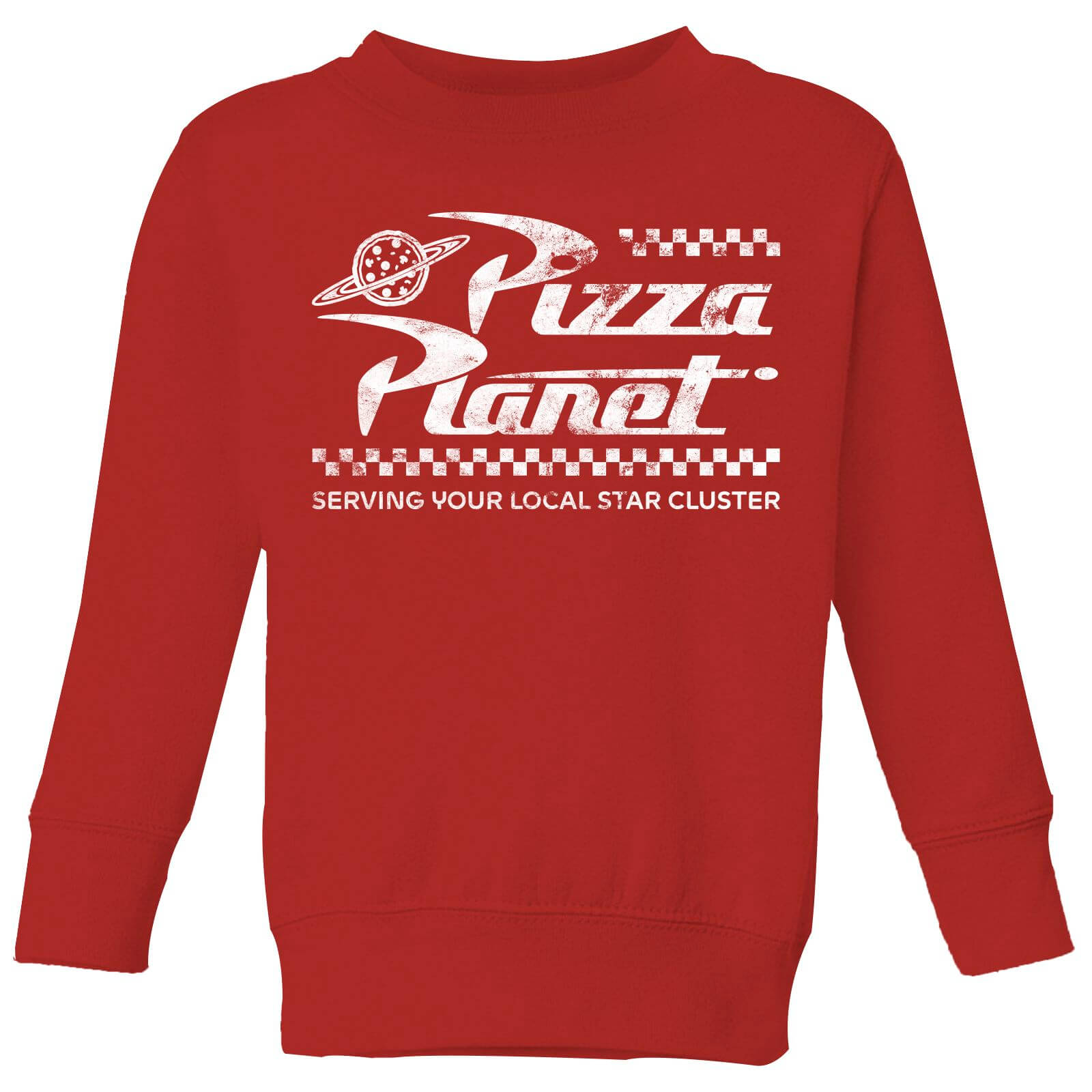 Toy Story x Pizza Planet Crew Kids' Sweatshirt - Red - 3-4 ans