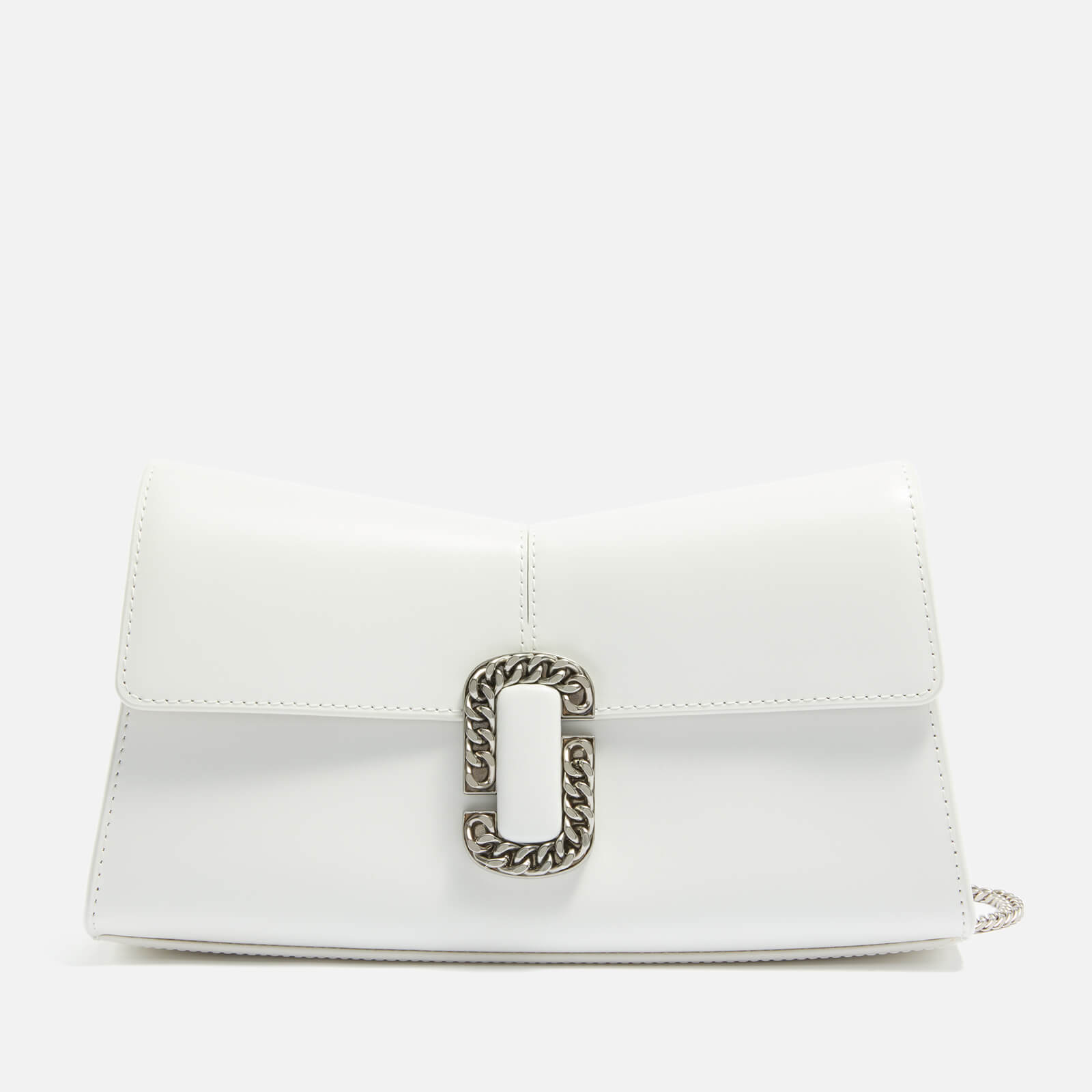 Marc Jacobs St Marc Coated Leather Clutch Bag