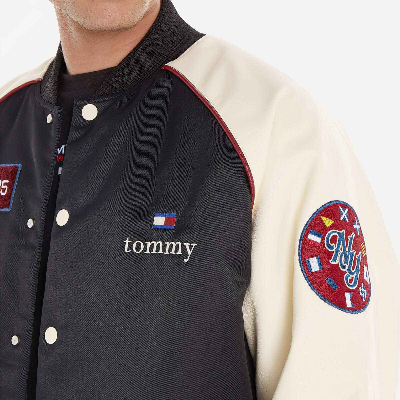 tommy jeans collection shell bomber jacket - s