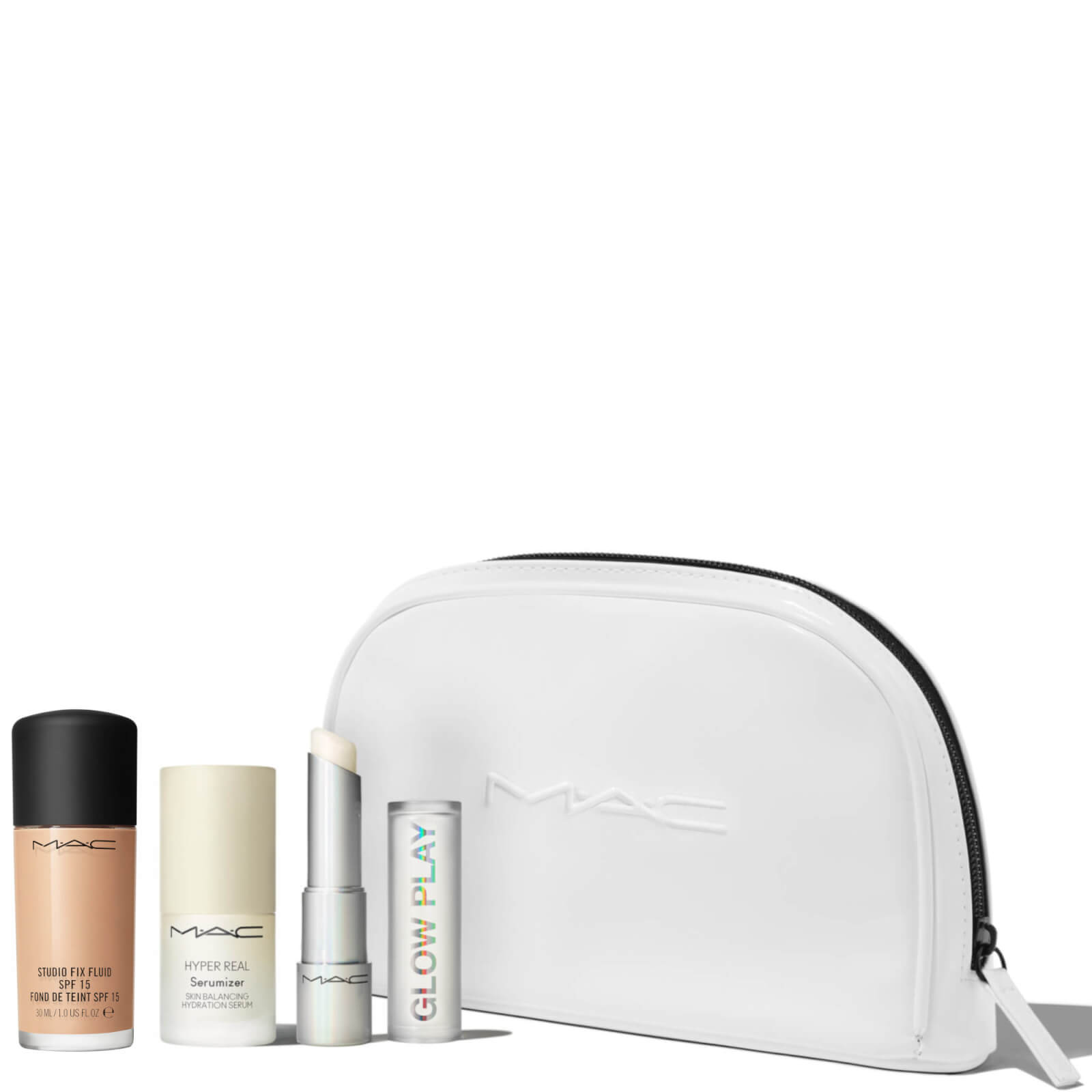 

MAC Skin Essential Kit and Studio Fix Fluid Foundation Bundle (Various Shades) - C3.5