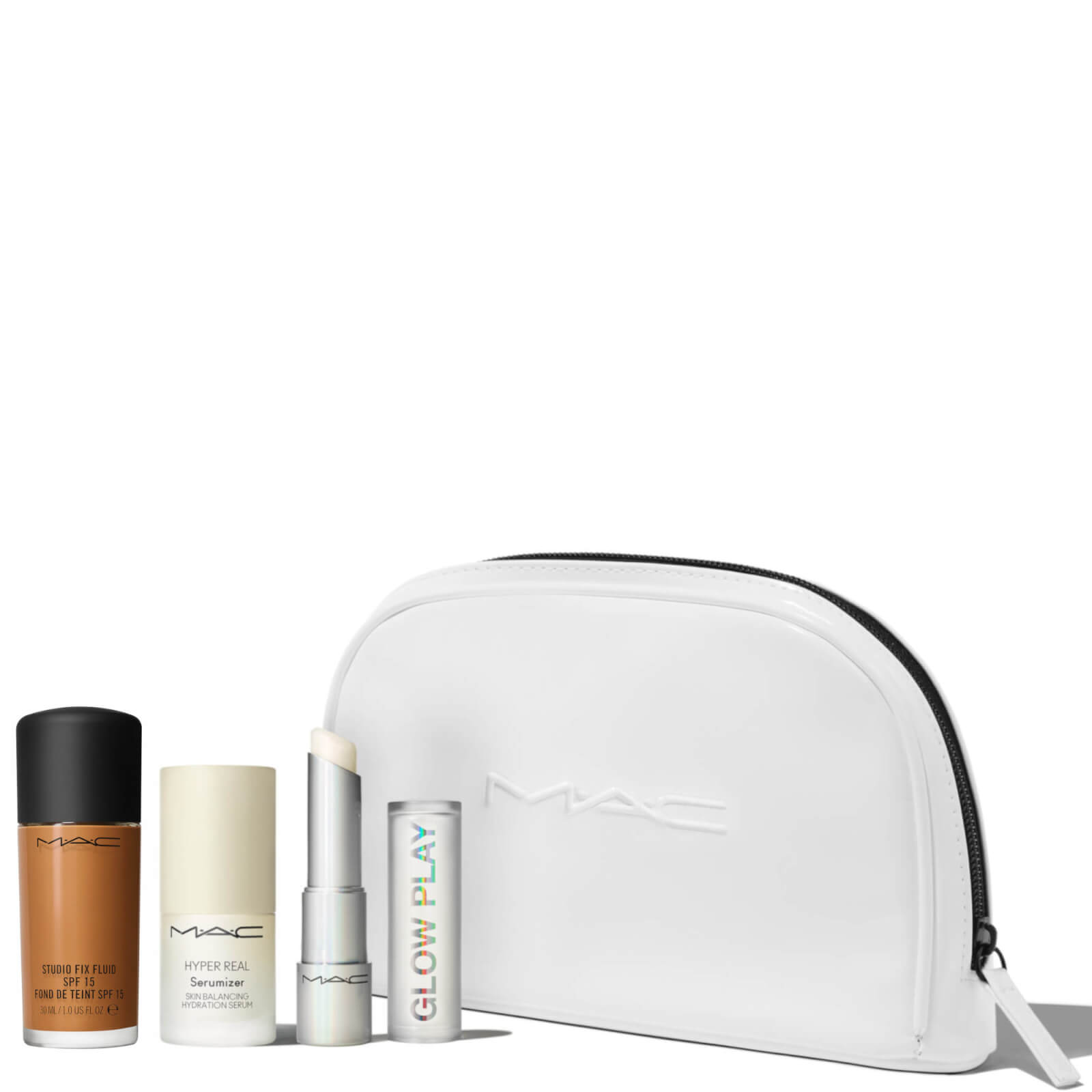 

MAC Skin Essential Kit and Studio Fix Fluid Foundation Bundle (Various Shades) - C55