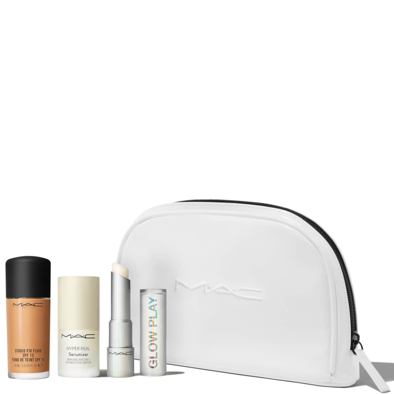 MAC Skin Essential Kit and Studio Fix Fluid Foundation Bundle (Various Shades) - NC45