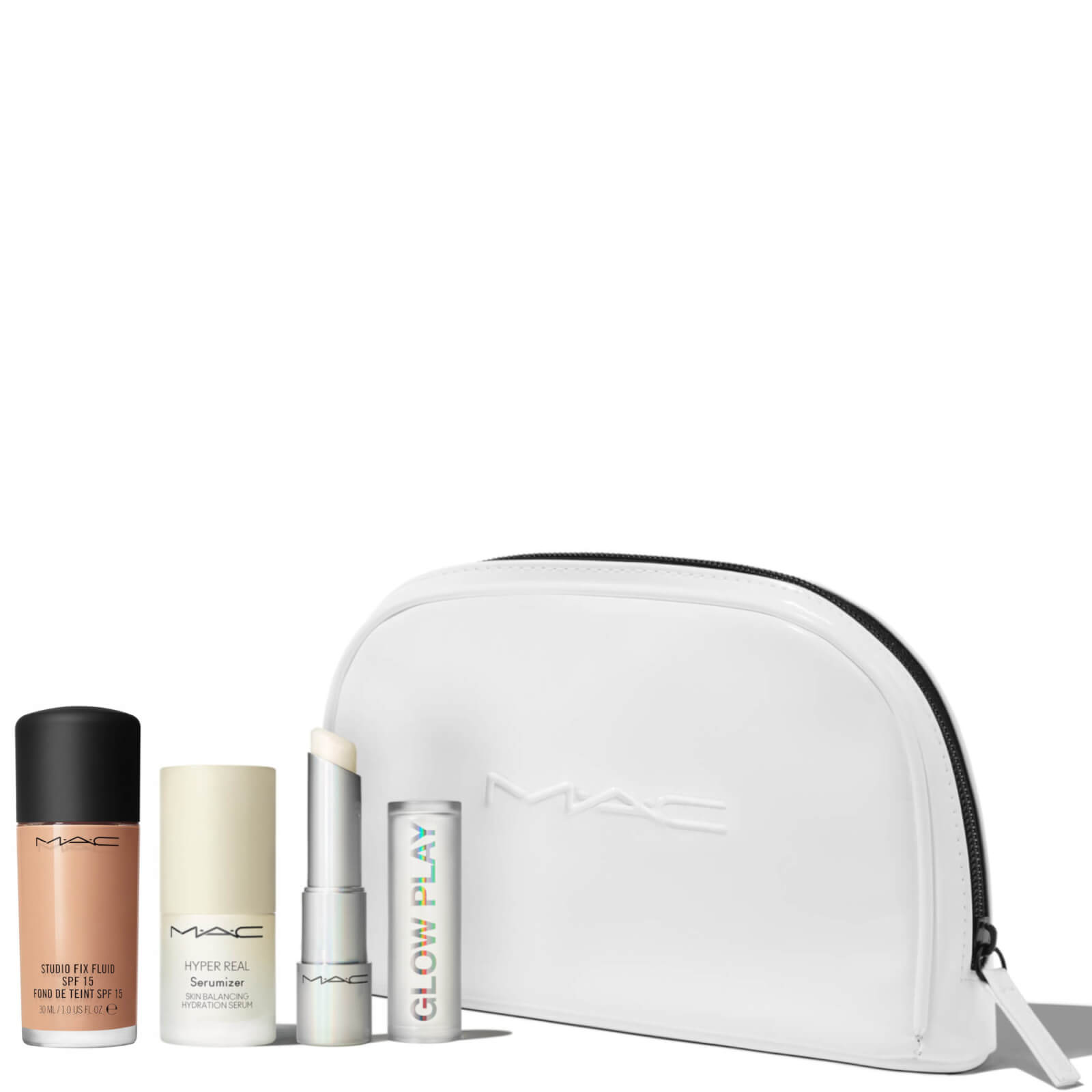 

MAC Skin Essential Kit and Studio Fix Fluid Foundation Bundle (Various Shades) - NW30