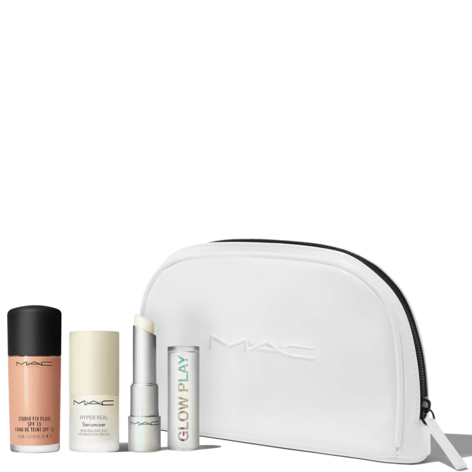 MAC Skin Essential Kit and Studio Fix Fluid Foundation Bundle (Various Shades) - NW33