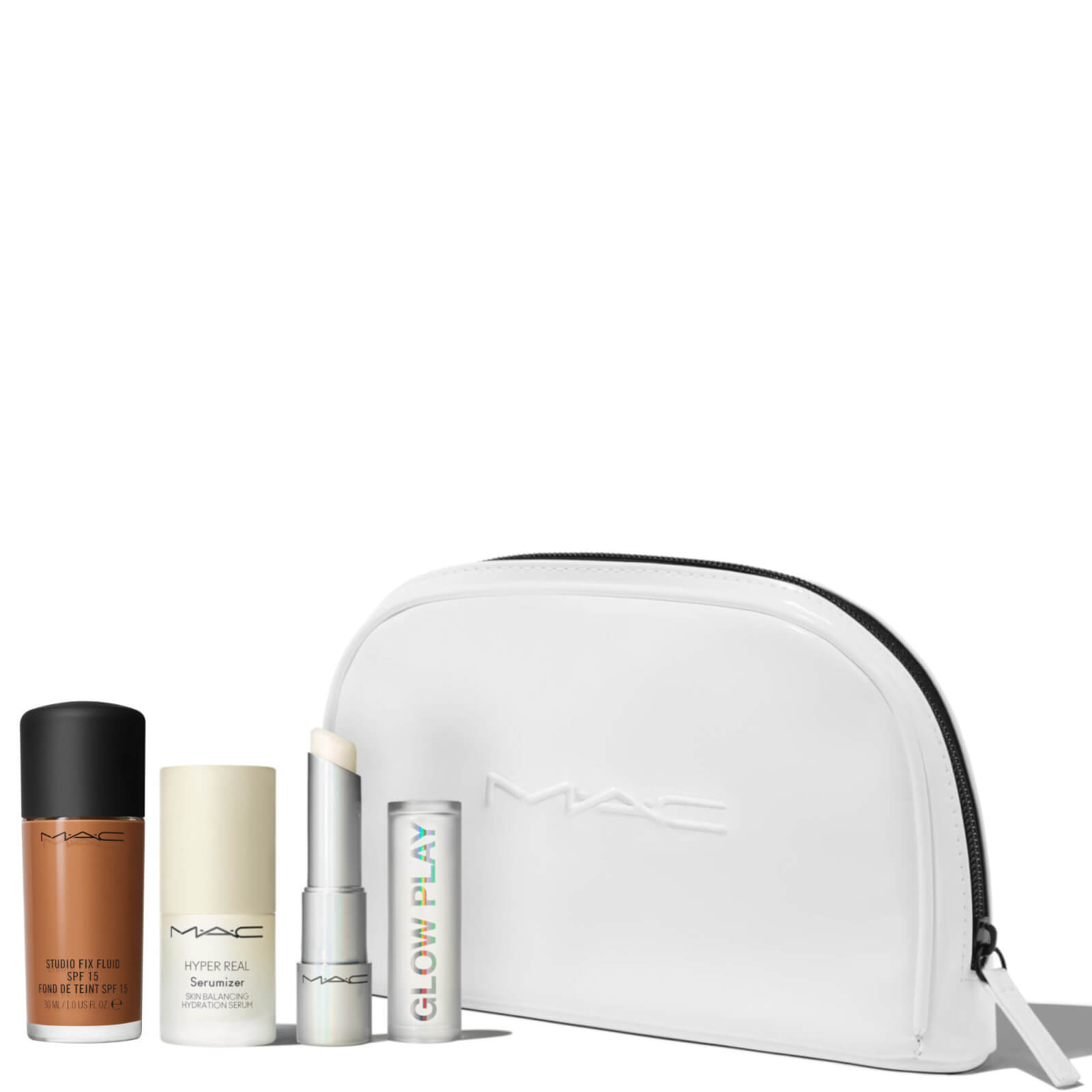 

MAC Skin Essential Kit and Studio Fix Fluid Foundation Bundle (Various Shades) - NW47