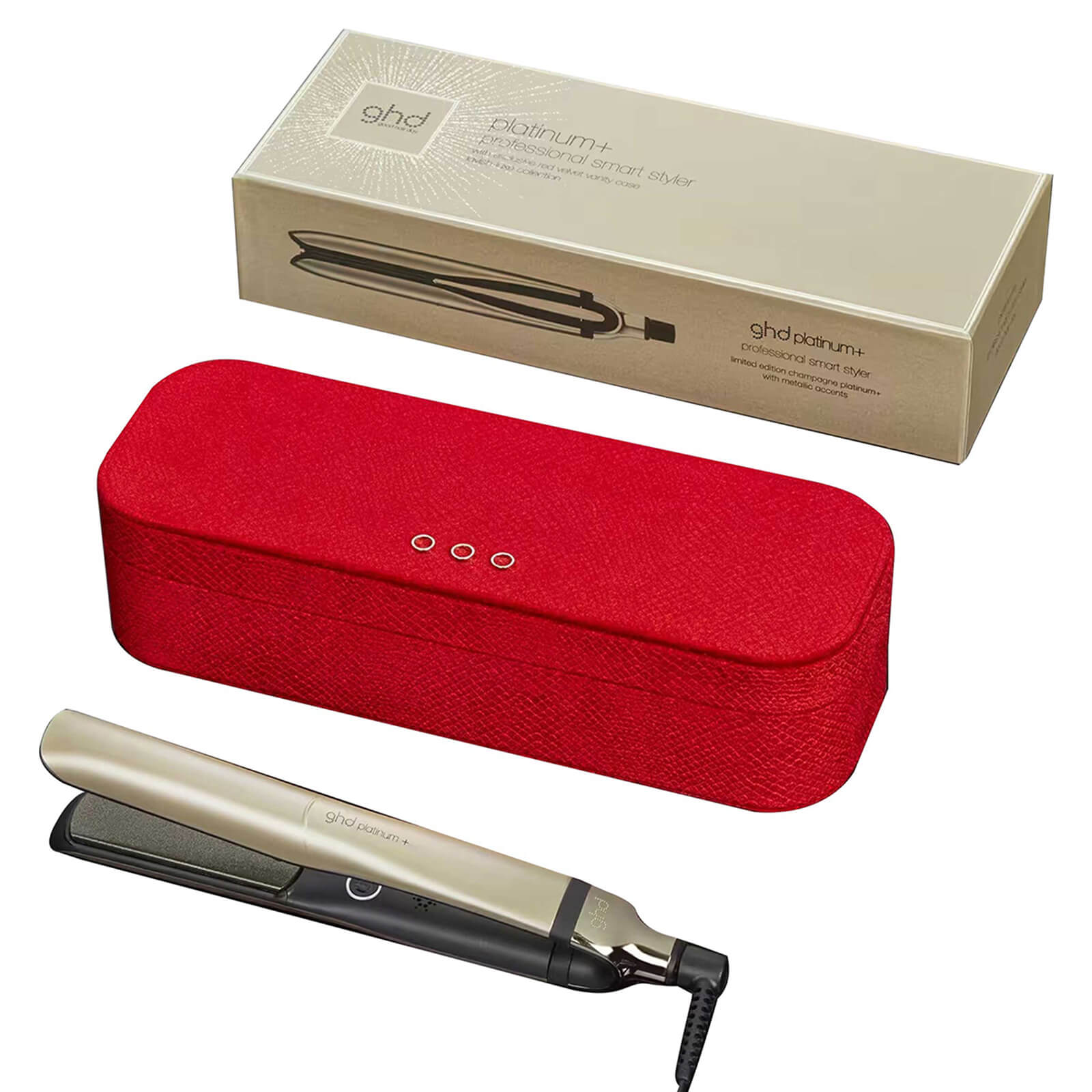 

ghd Platinum+ Limited Edition Hair Straightener - Champagne Gold