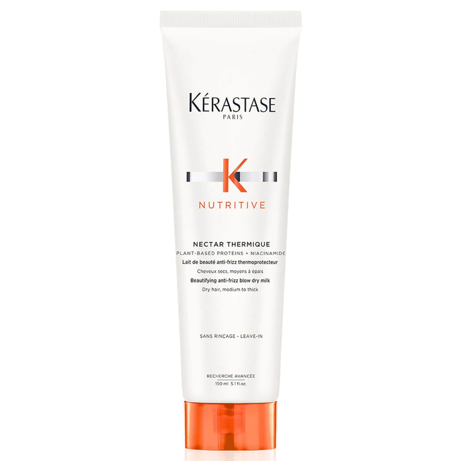 Image of Kérastase Nutritive Nectar Thermique Beautifying Anti-Frizz Blow Dry Milk for Dry Medium to Thick Hair 150ml