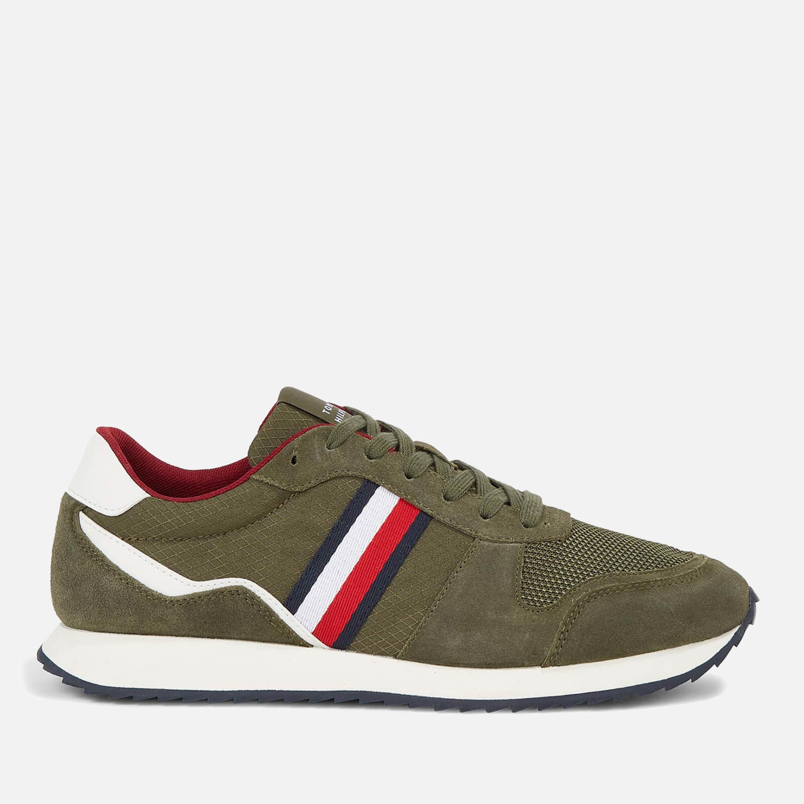 Tommy Hilfiger Men’s Evo Mix Suede and Ripstop Trainers