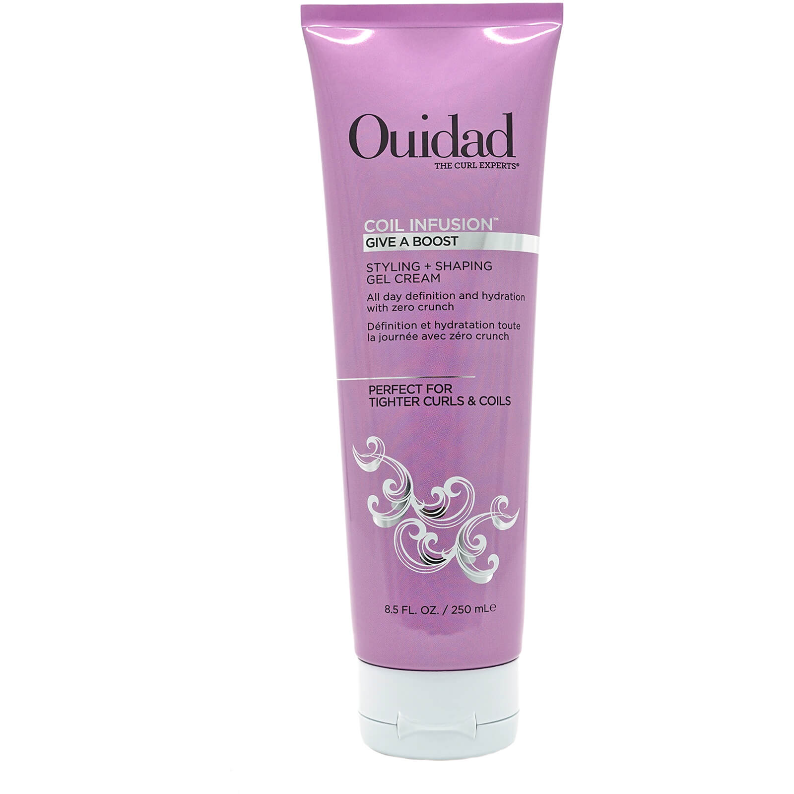 Ouidad Coil Infusion Give A Boost Styling And Shaping Gel Cream 8.5 oz