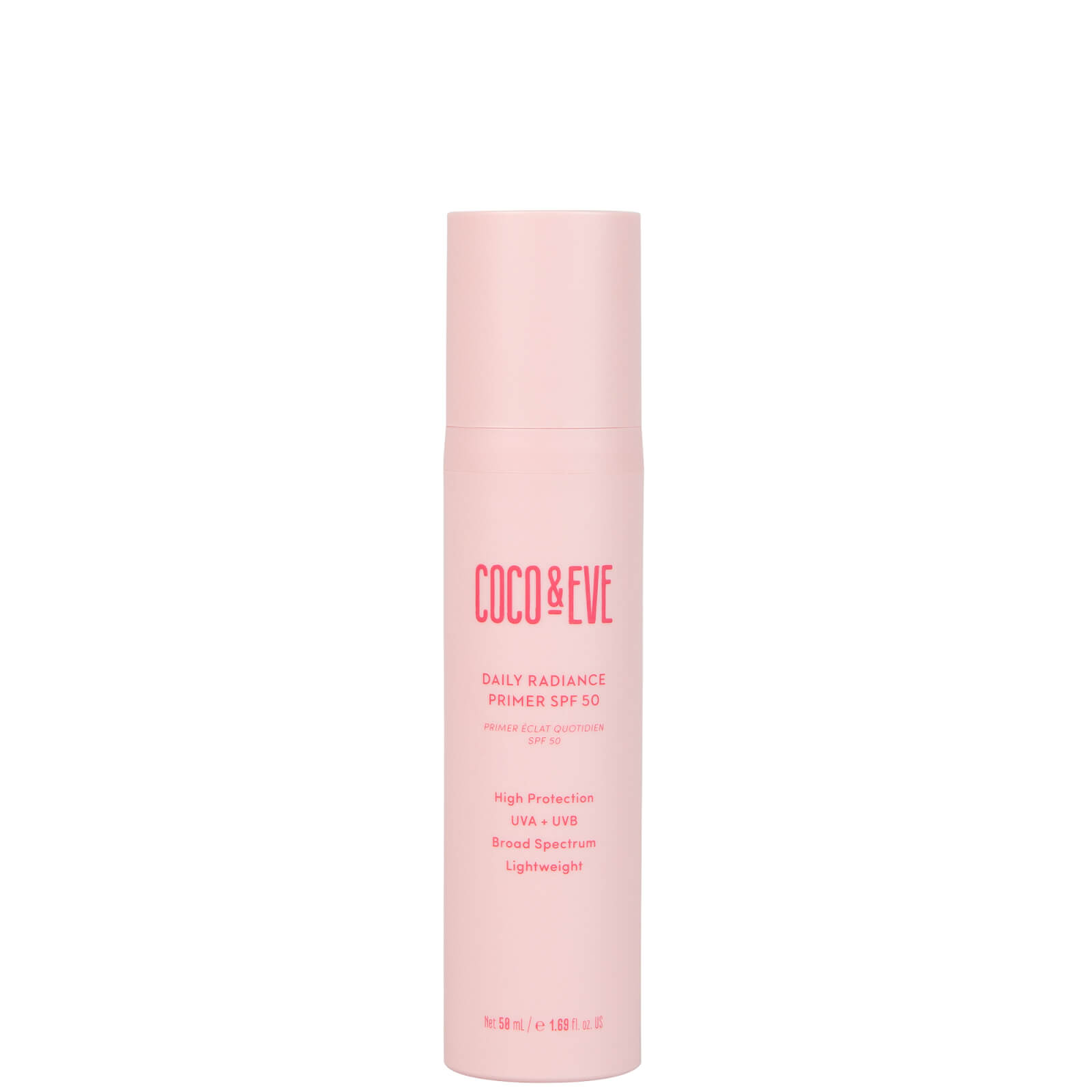 Coco & Eve Daily Radiance Primer Spf 50 50ml In White