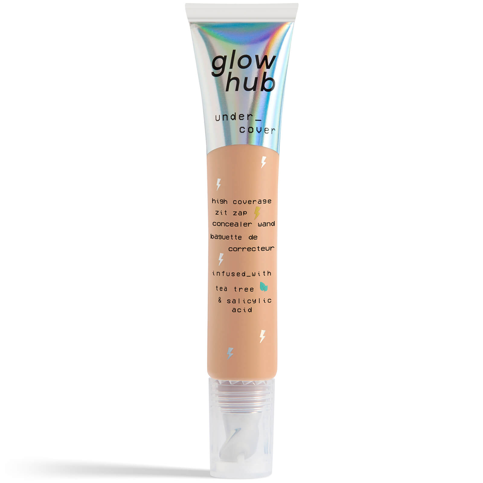 Glow Hub Under Cover High Coverage Zit Zap Concealer Wand 15ml (various Shades) - 14c In Neutral