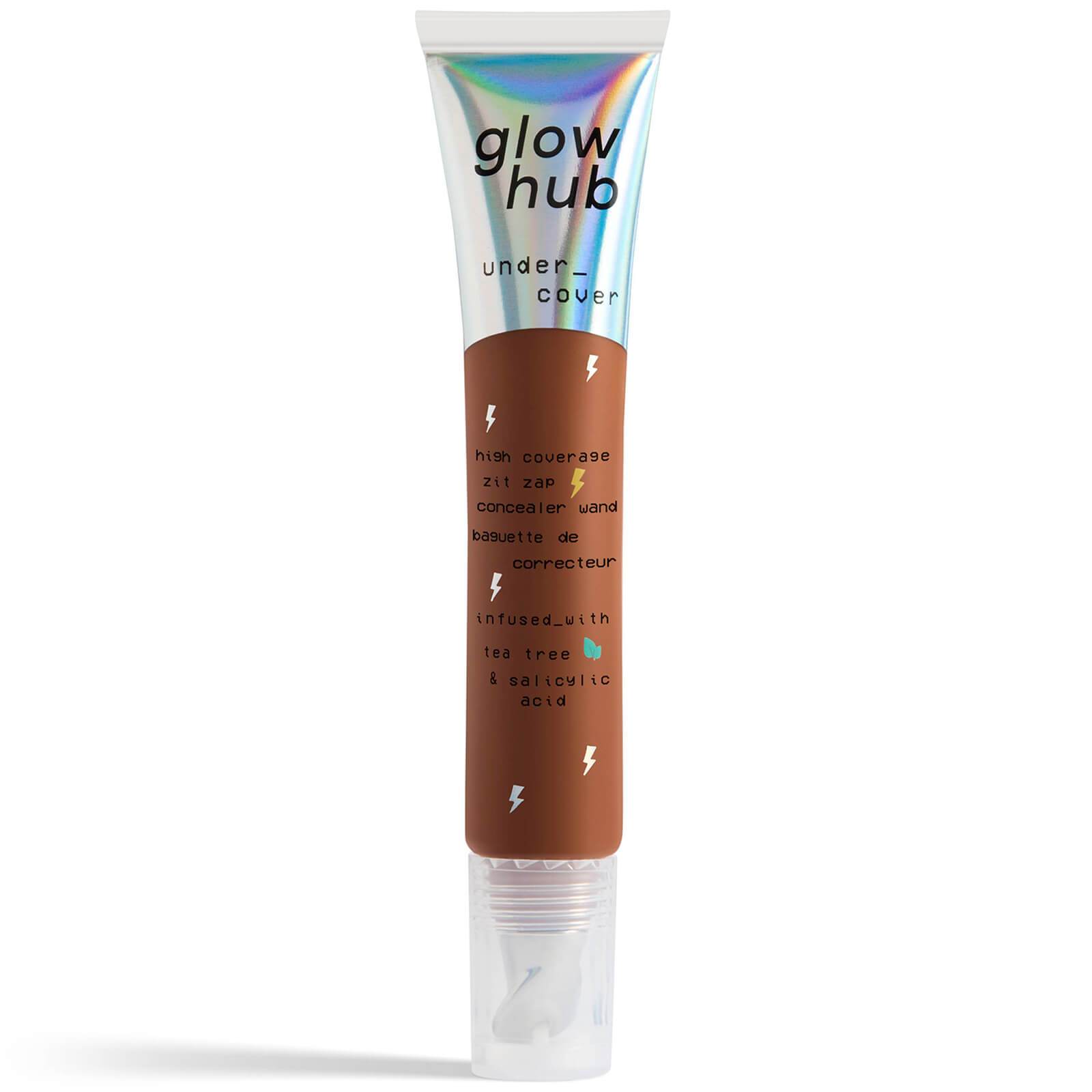 Glow Hub Under Cover High Coverage Zit Zap Concealer Wand 15ml (various Shades) - 23w In Brown