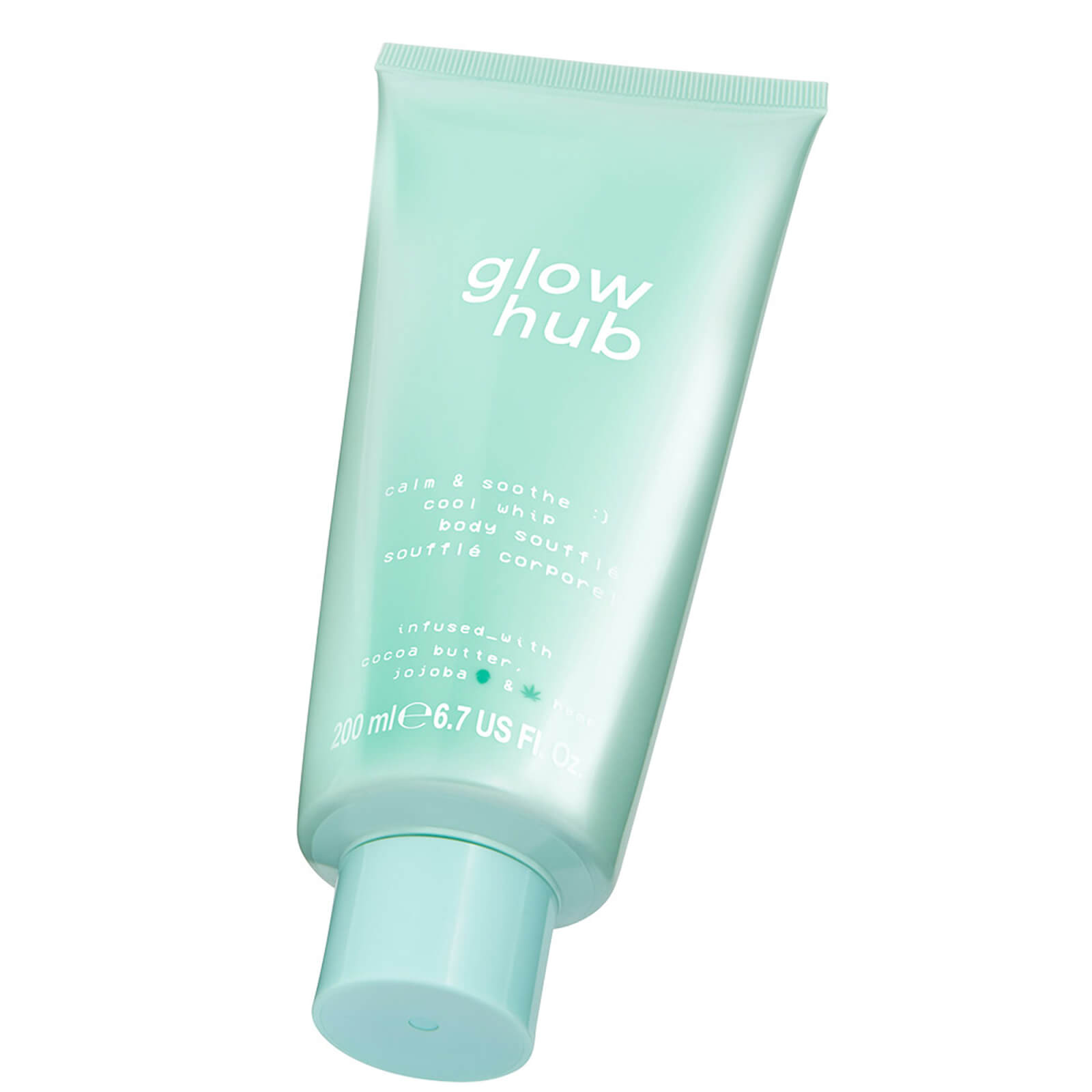 Glow Hub Calm And Soothe Body Souffle 200ml In Gold