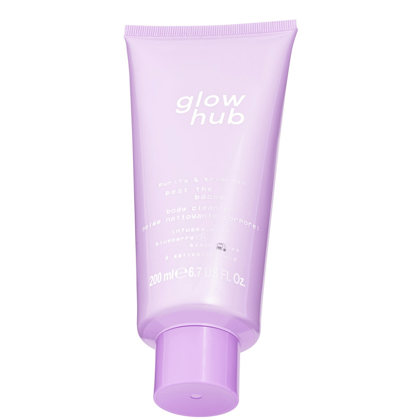 Glow Hub Purify and Brighten Body Cleanser 200ml