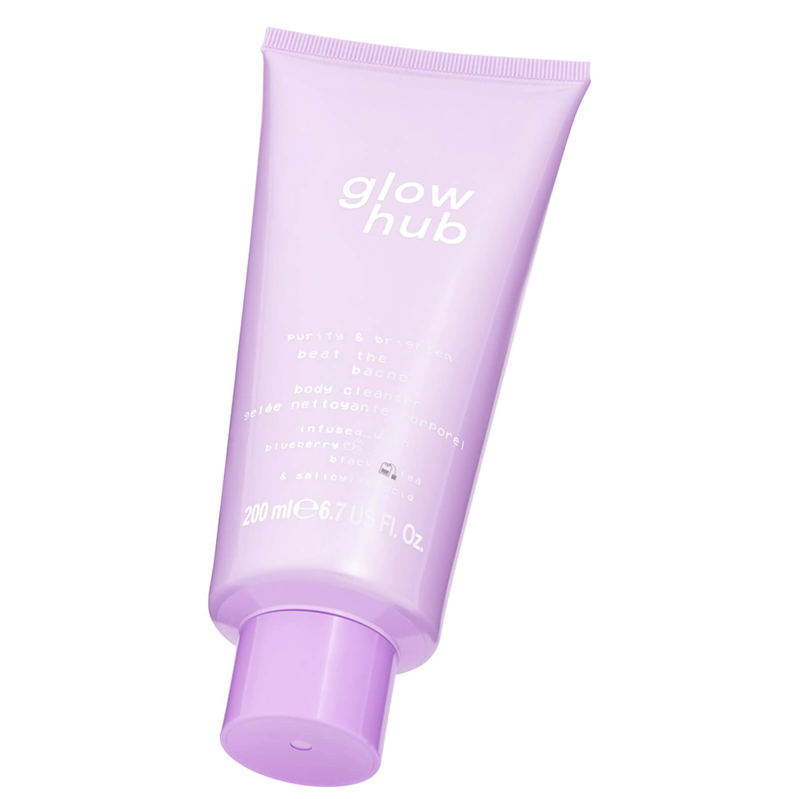 Image of Glow Hub Purify and Brighten Body Cleanser 200ml