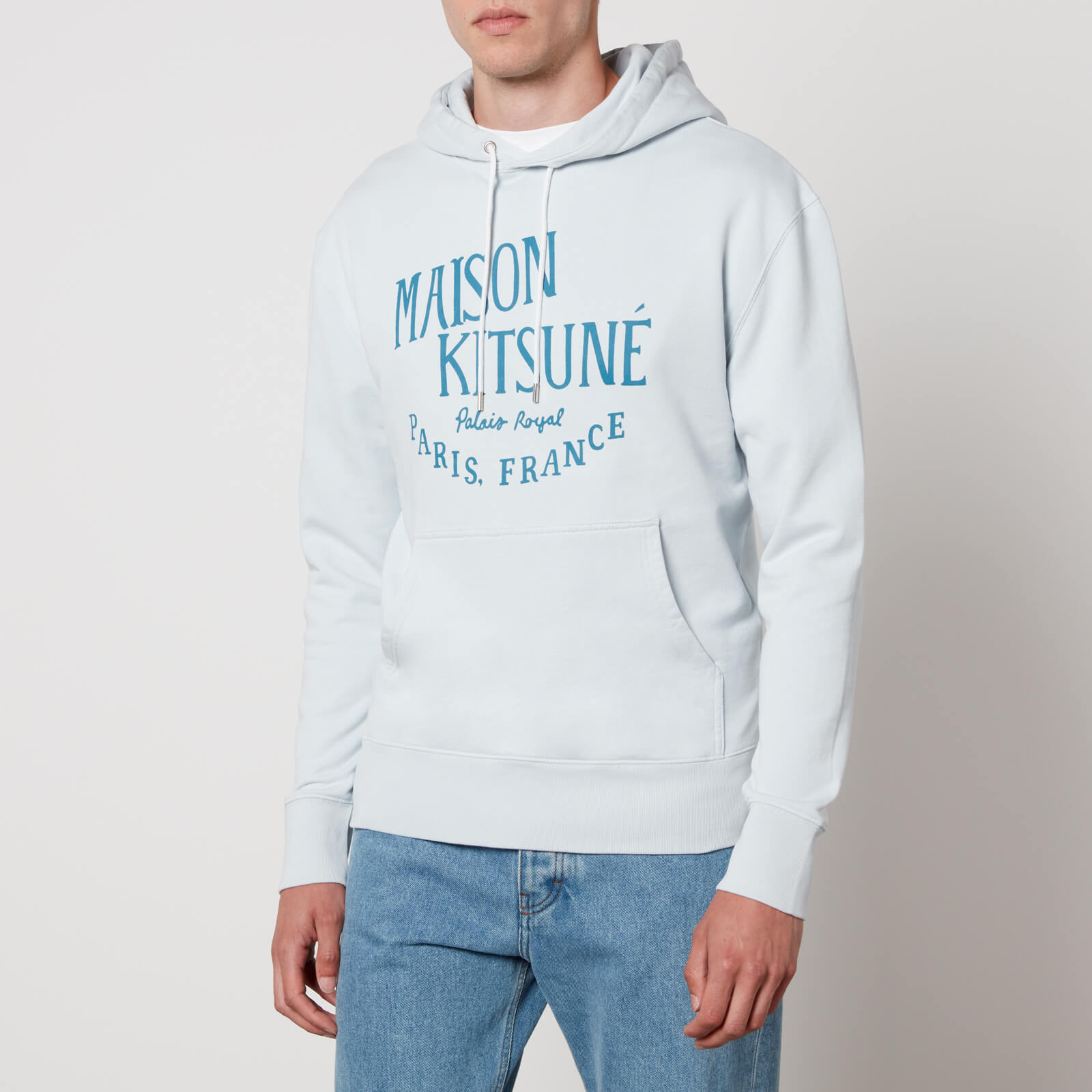 Maison Kitsuné Palais Royal Cotton-Jersey Hoodie - L