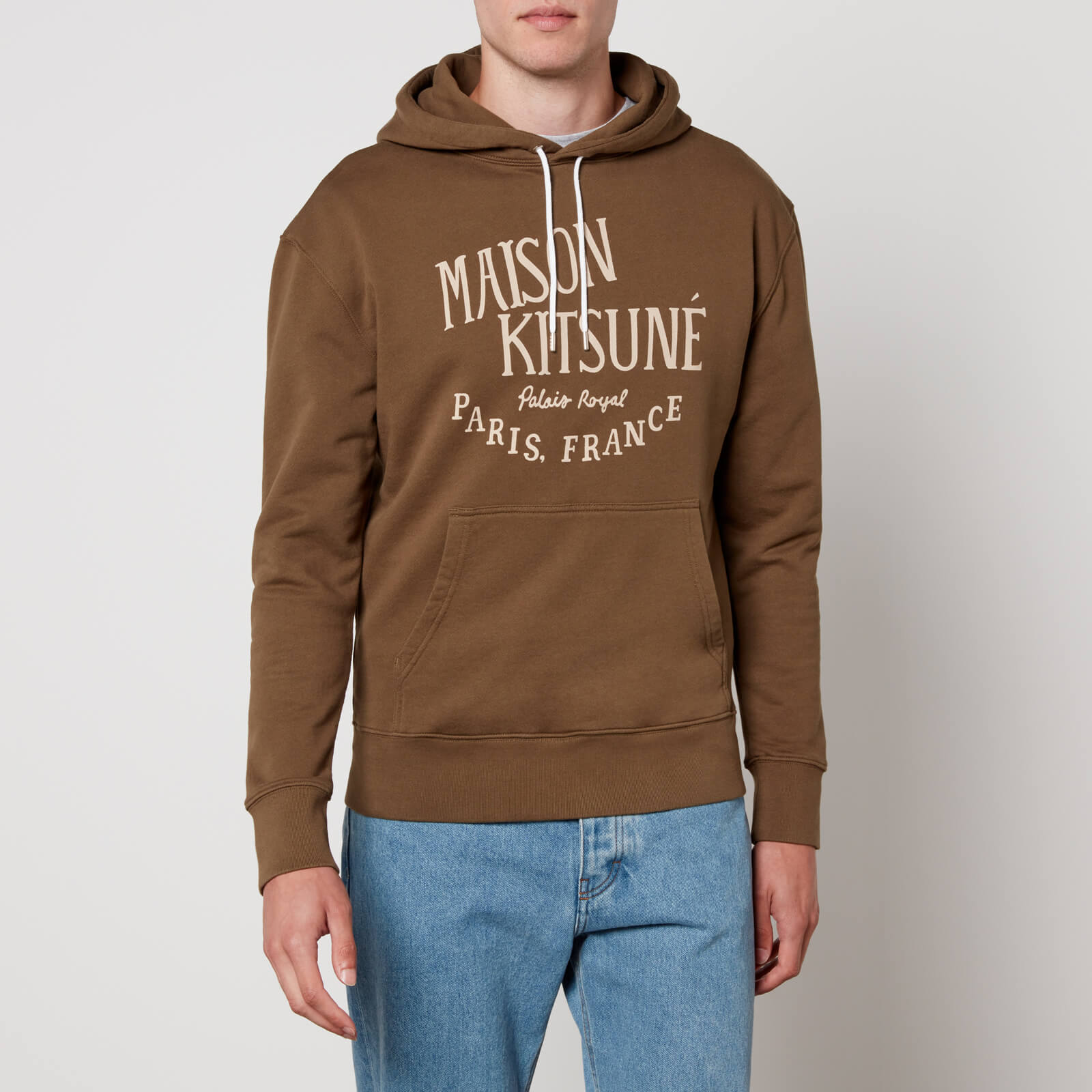 Maison Kitsuné Palais Royal Cotton-Jersey Hoodie - M