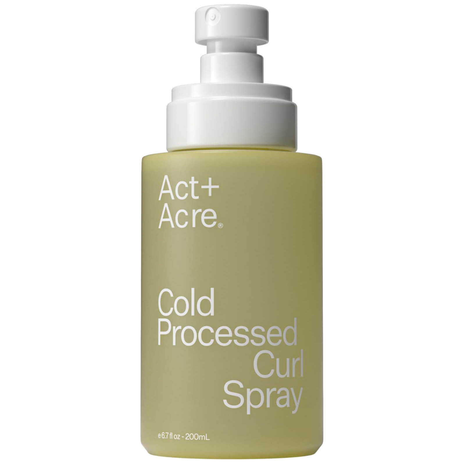 Shop Act+acre Cold Processed Curl Spray 200ml