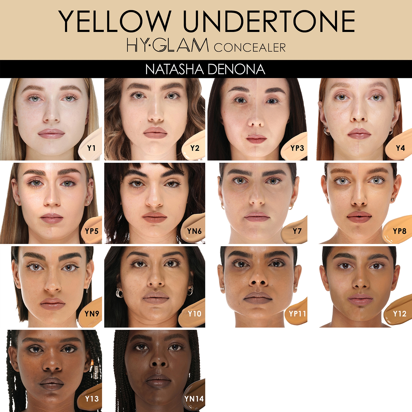 Thumbnail - Natasha Denona Hy-Glam Concealer 7 g (Verschiedene Farbtöne) - YP11