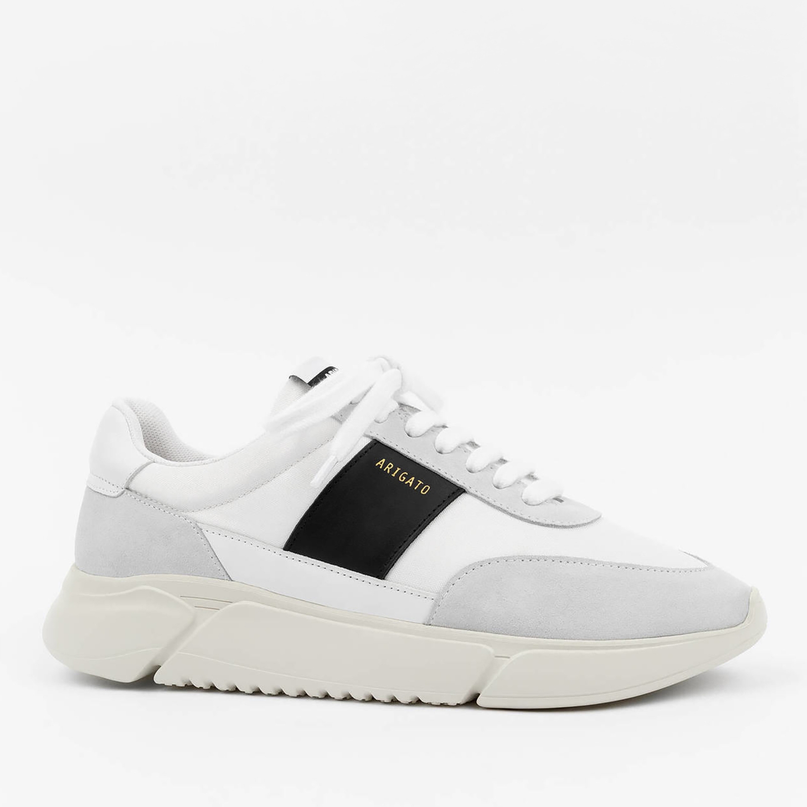Axel Arigato Men's Genesis Vintage Leather and Suede Trainers - UK 12