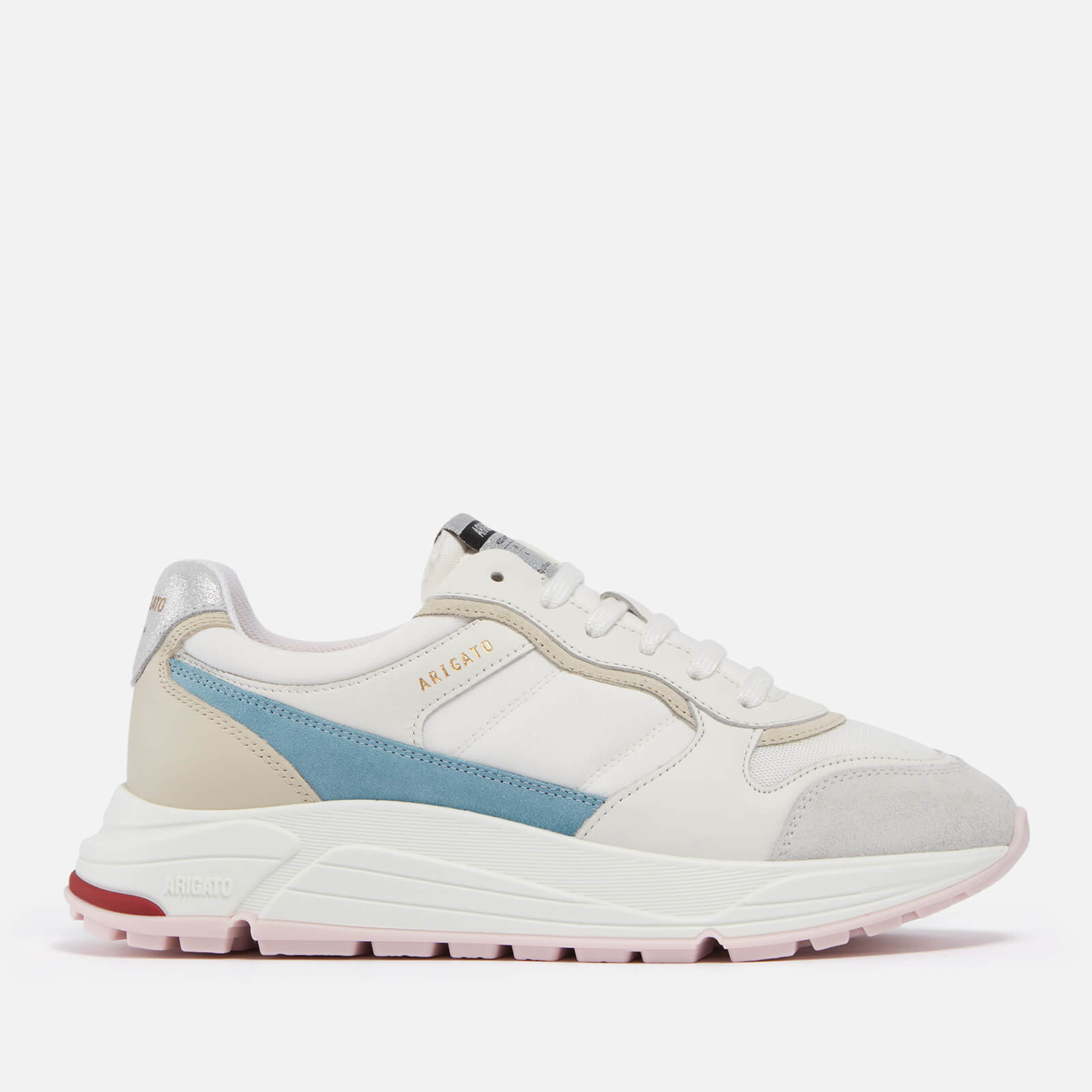 Axel Arigato Women's Rush Running Style Leather and Suede Trainers - UK 4