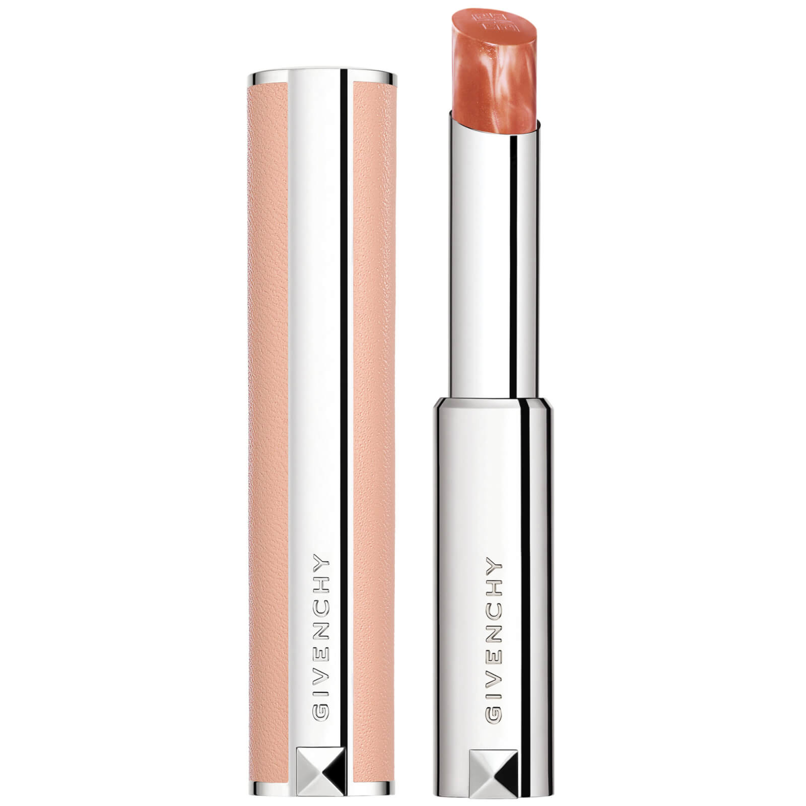 Photos - Lipstick & Lip Gloss Givenchy Rose Perfecto Lip Balm 2.8g  - N302 Warm Maple P0 (Various Shades)