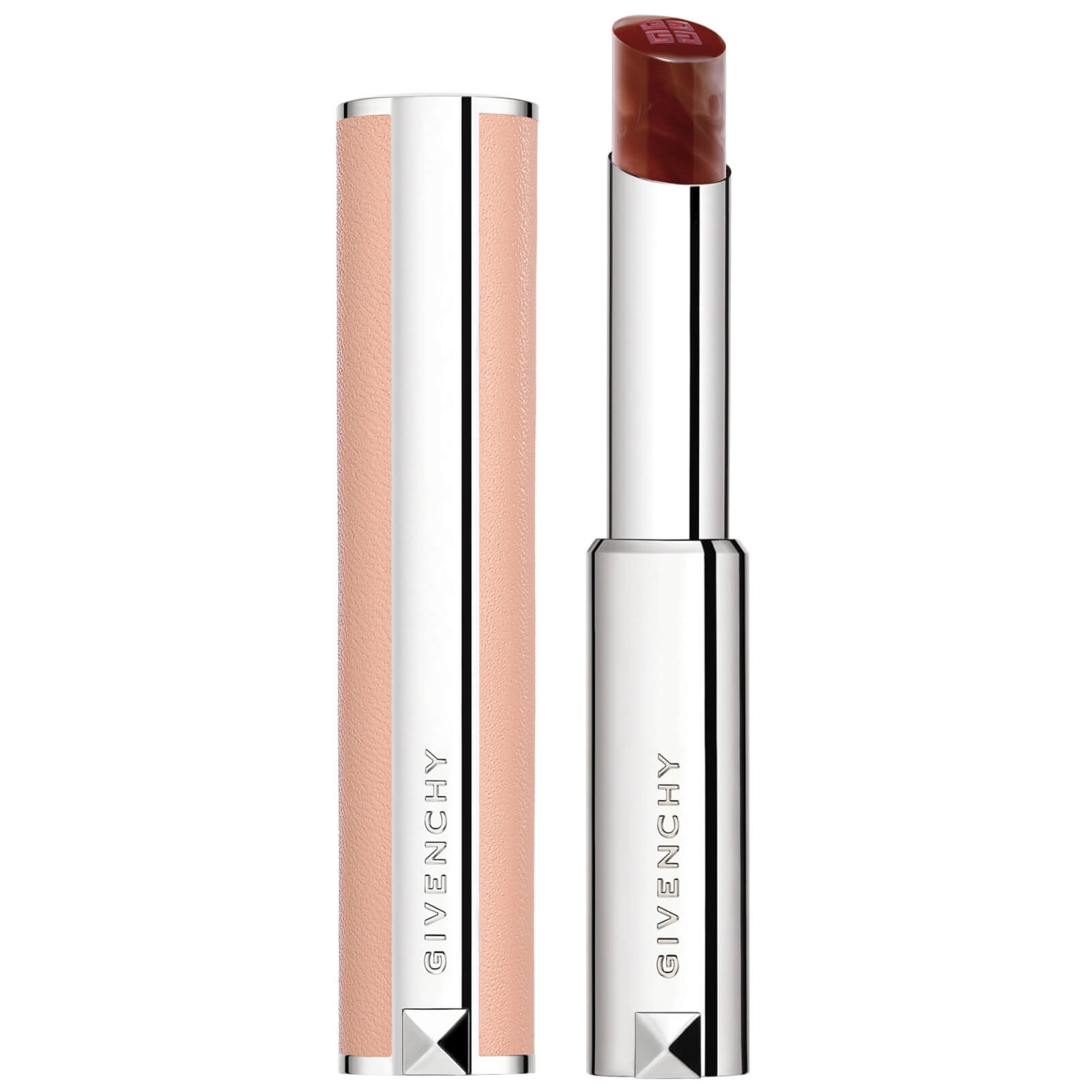 Photos - Lipstick & Lip Gloss Givenchy Rose Perfecto Lip Balm 2.8g  - N501 Spicy Brown P (Various Shades)