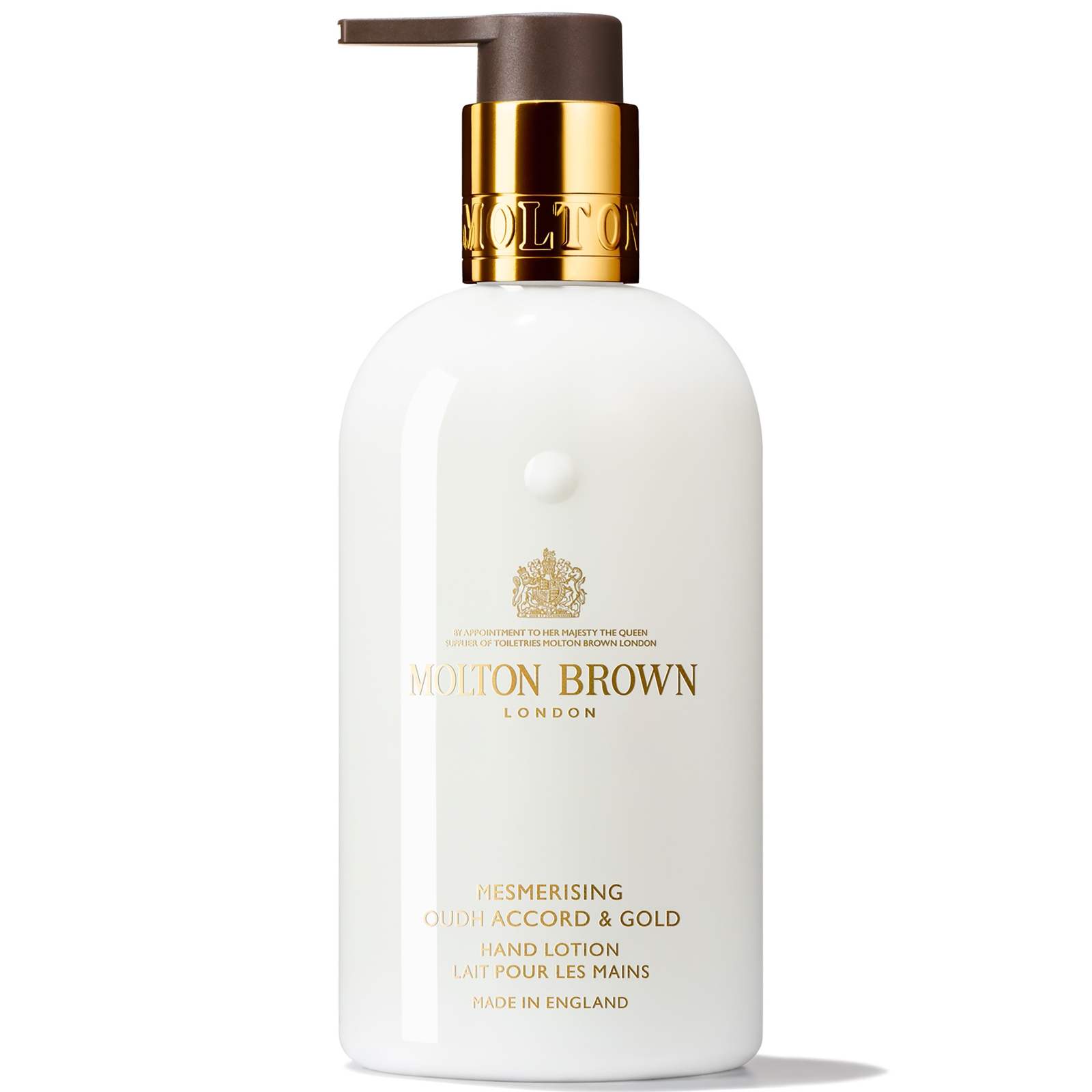 Shop Molton Brown Mesmerising Oudh Accord And Gold Hand Lotion 300ml