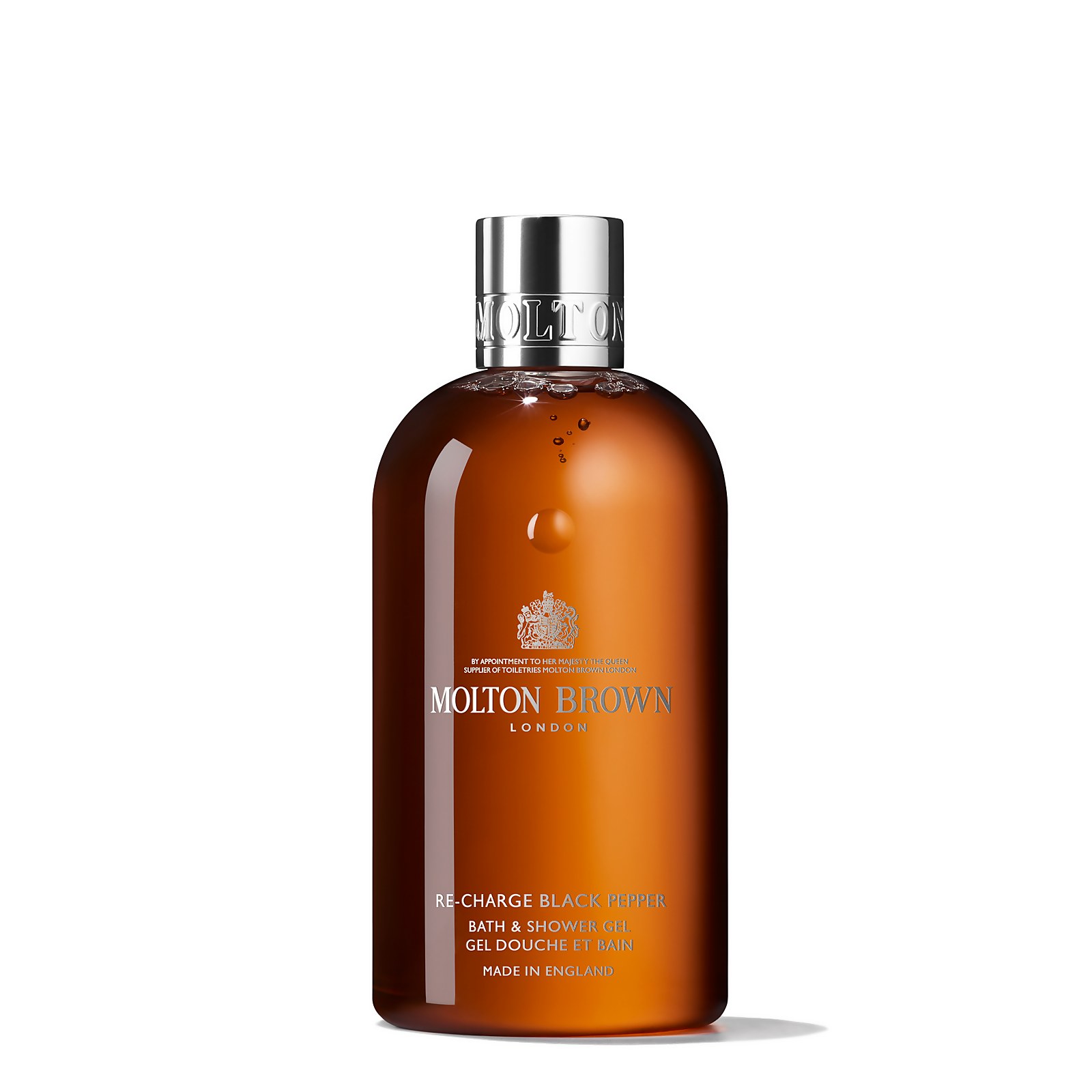 

Molton Brown Re-charge Black Pepper Bath and Shower Gel 300ml