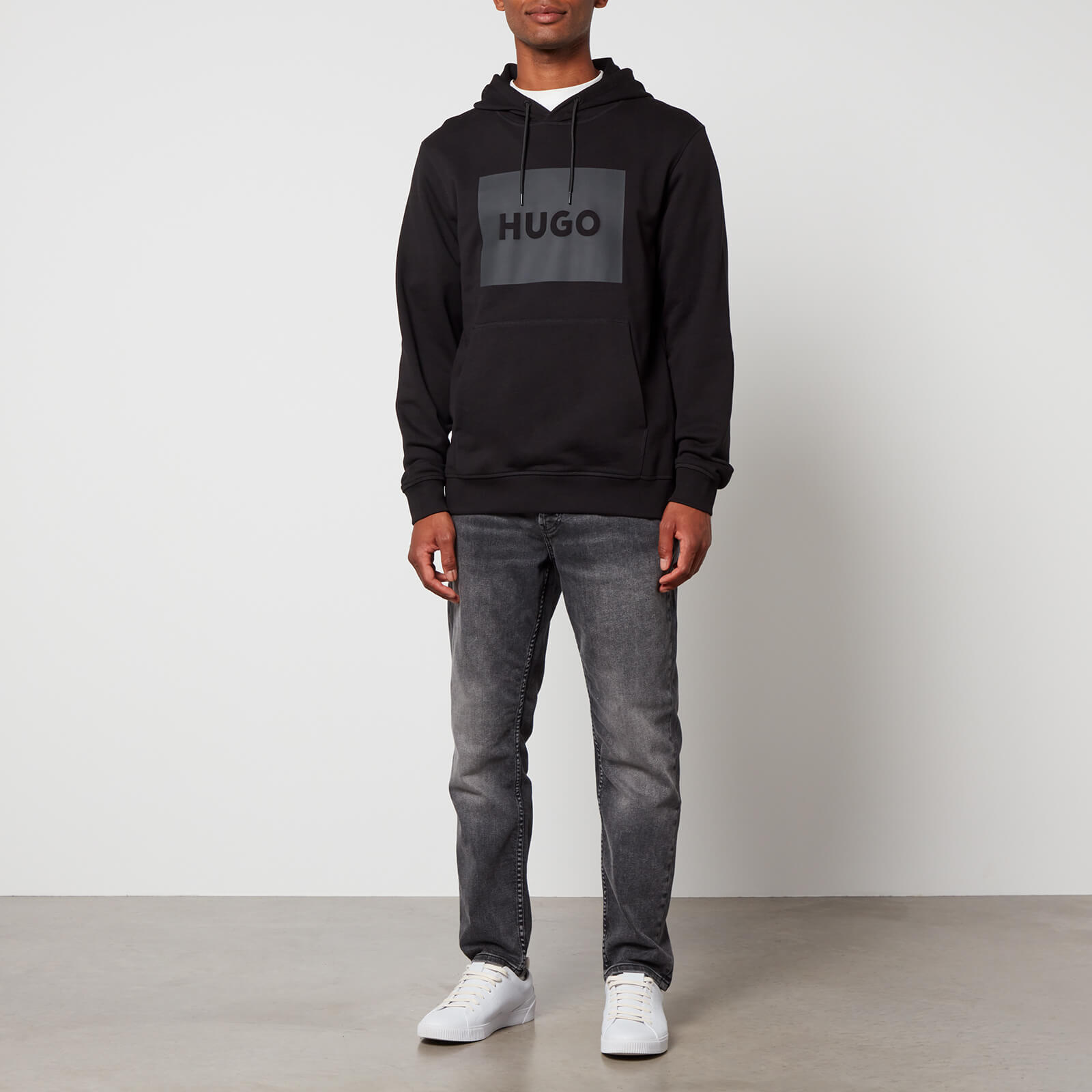 hugo duratschi223 cotton-jersey hoodie - s