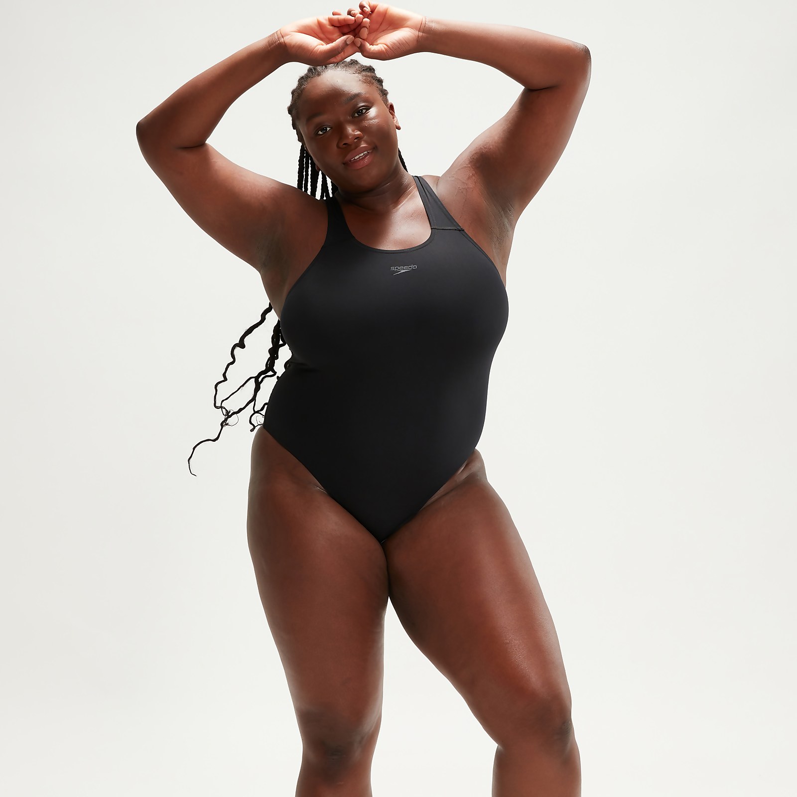 Women's Plus Size Endurance+ Medalist Swimsuit Black