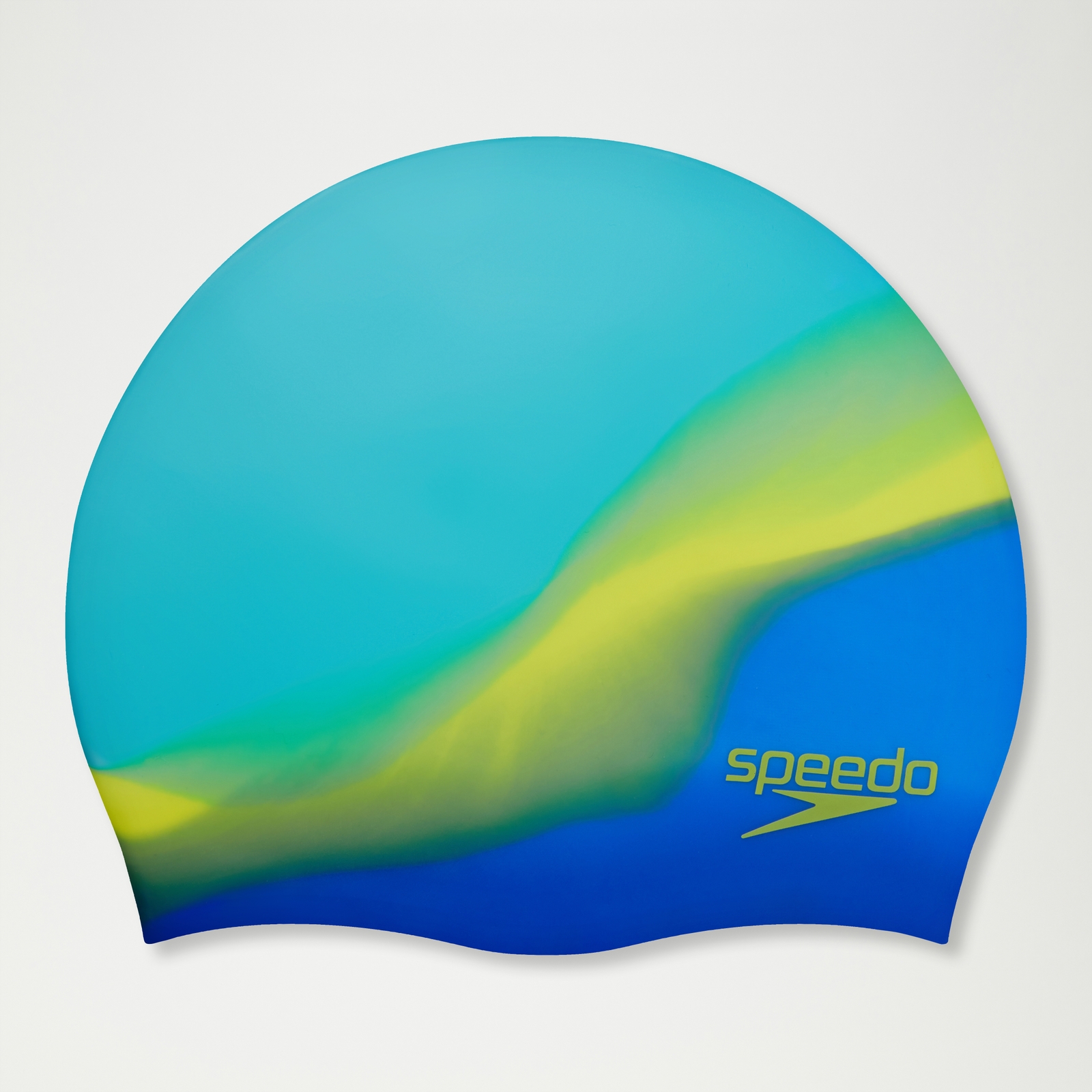 Photos - Other for Swimming Speedo Junior Silicon Cap Blue/Yellow 