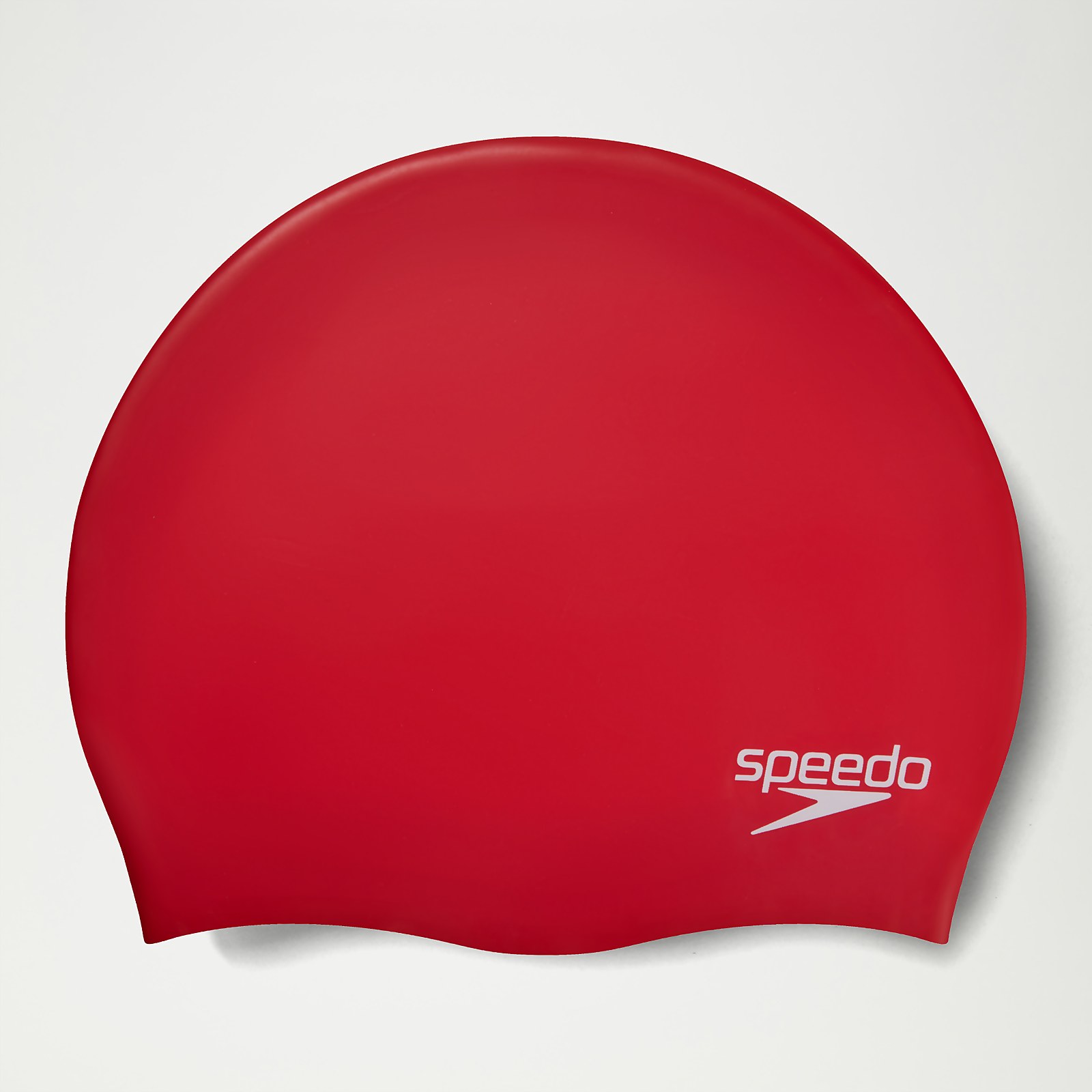 Bonnet Adulte Plain Moulded en silicone rouge
