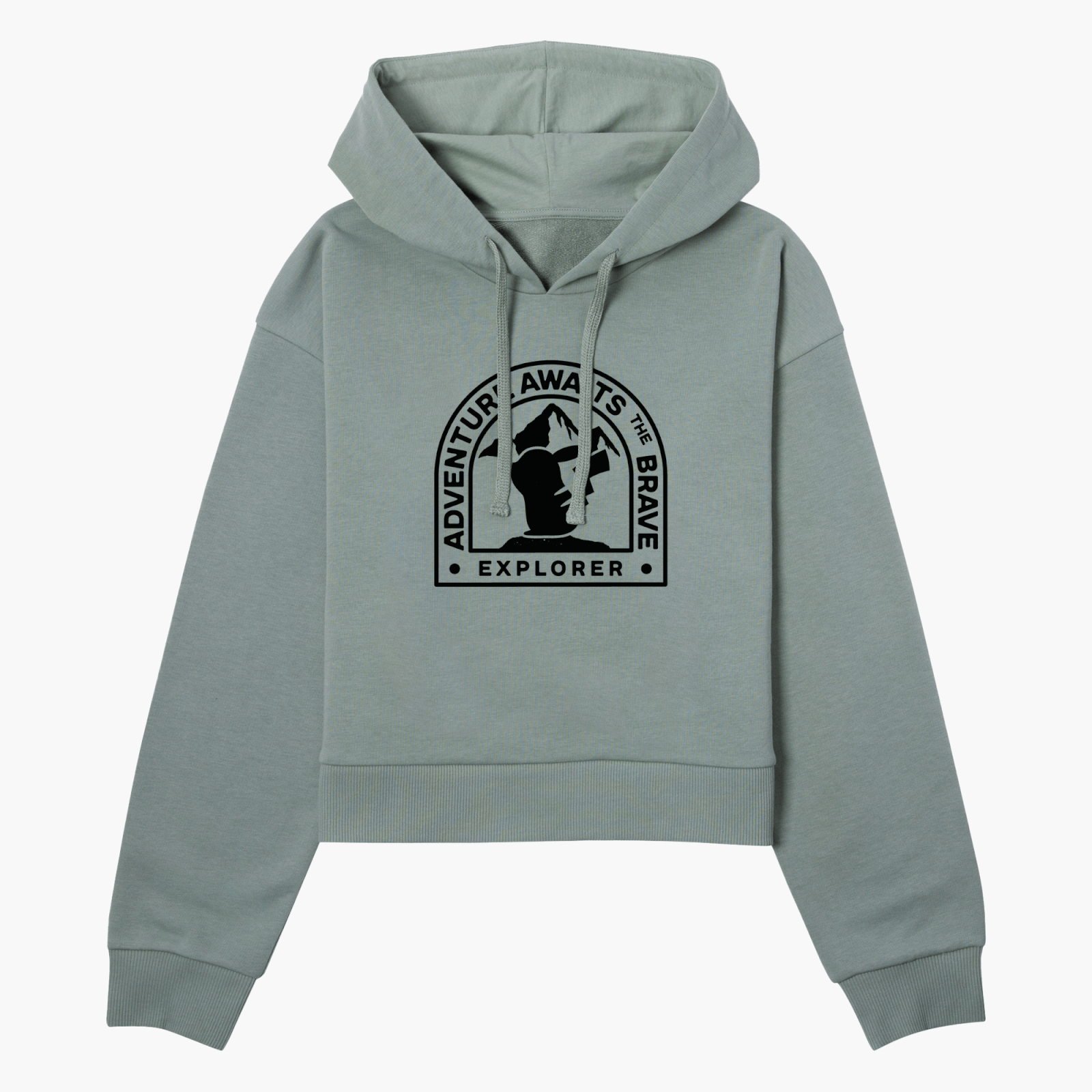 

Pokémon Adventure Awaits Women's Cropped Hoodie - Khaki - L