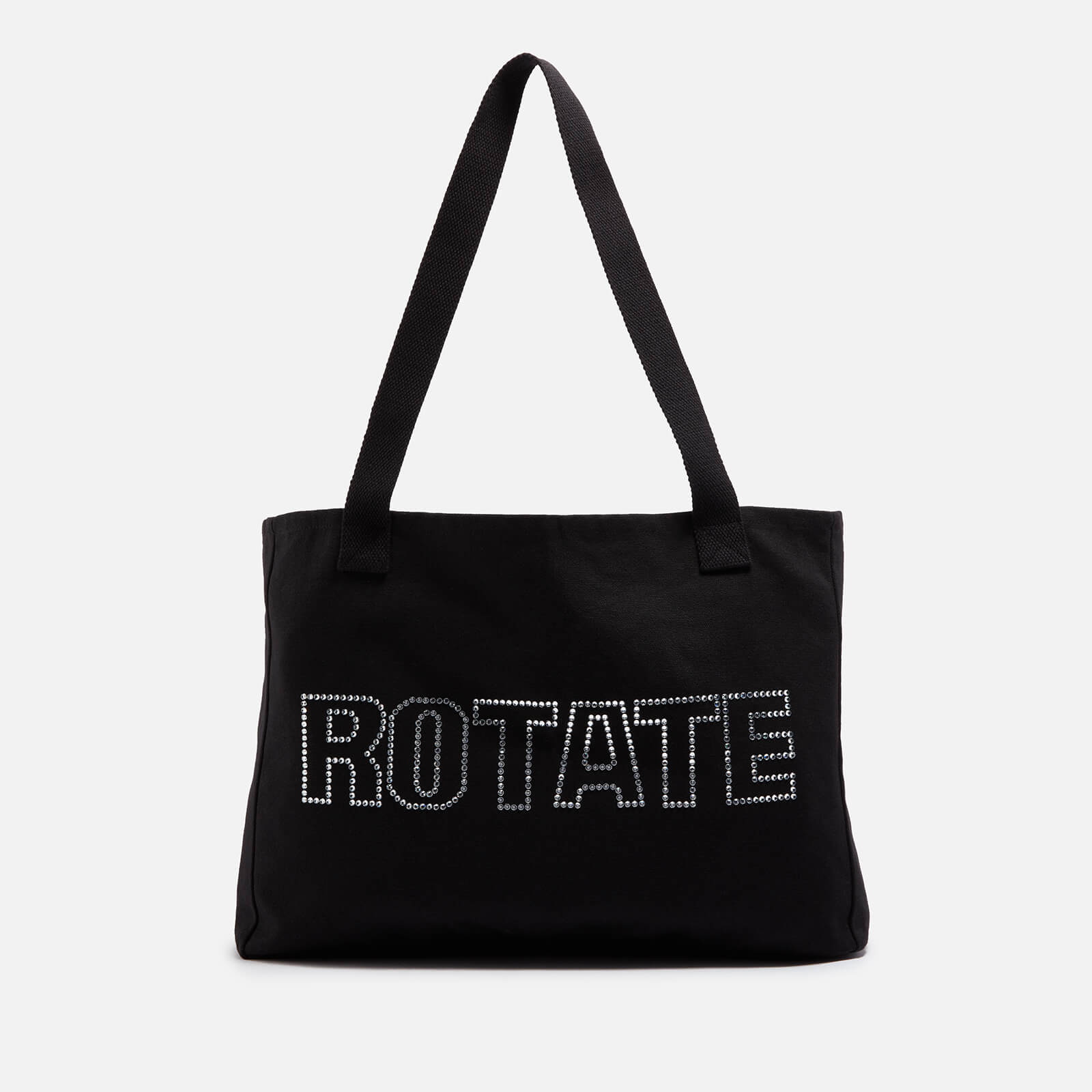 ROTATE Logo-Embossed Canvas Tote Bag