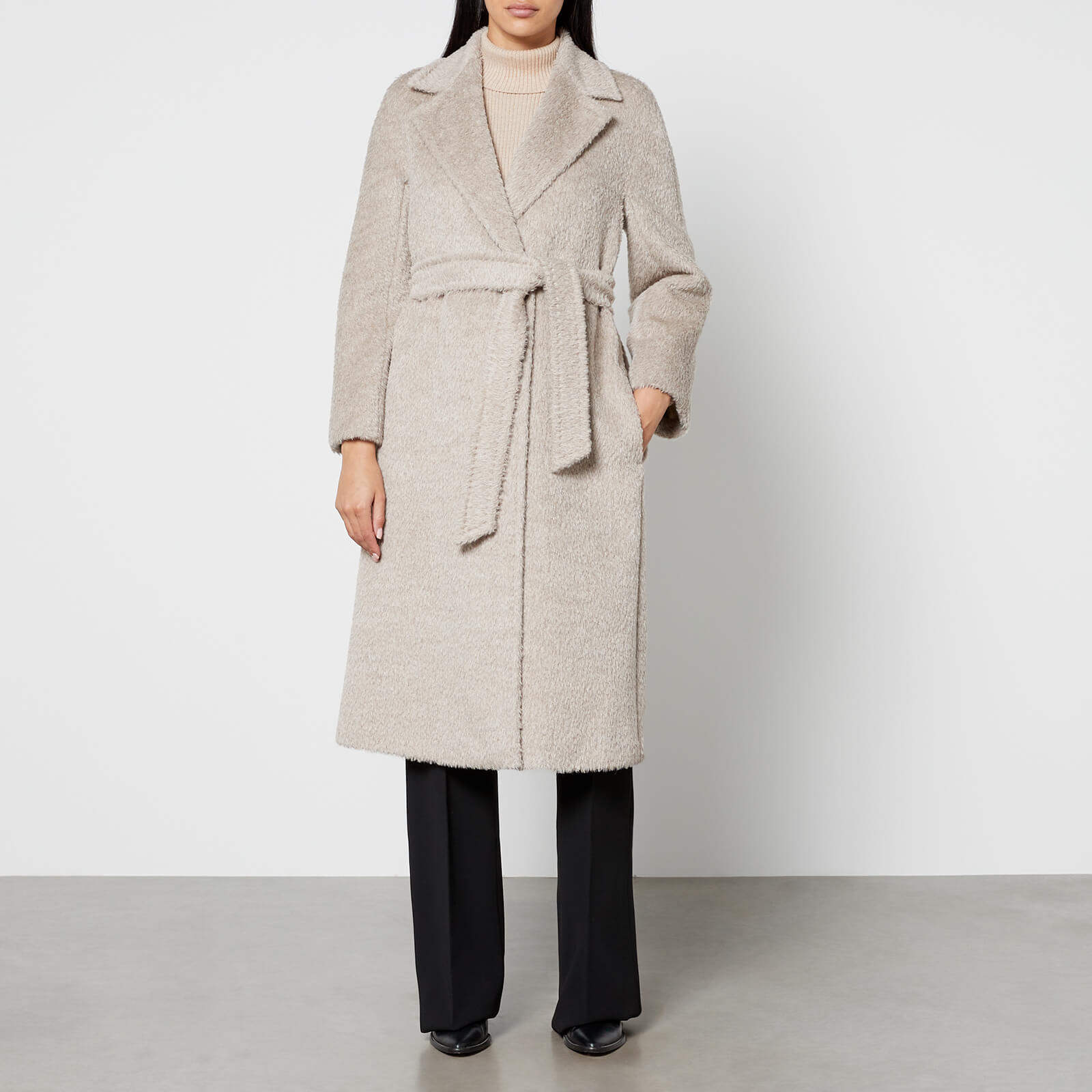 Max Mara Studio Danila Alpaca-Blend Coat - UK 10