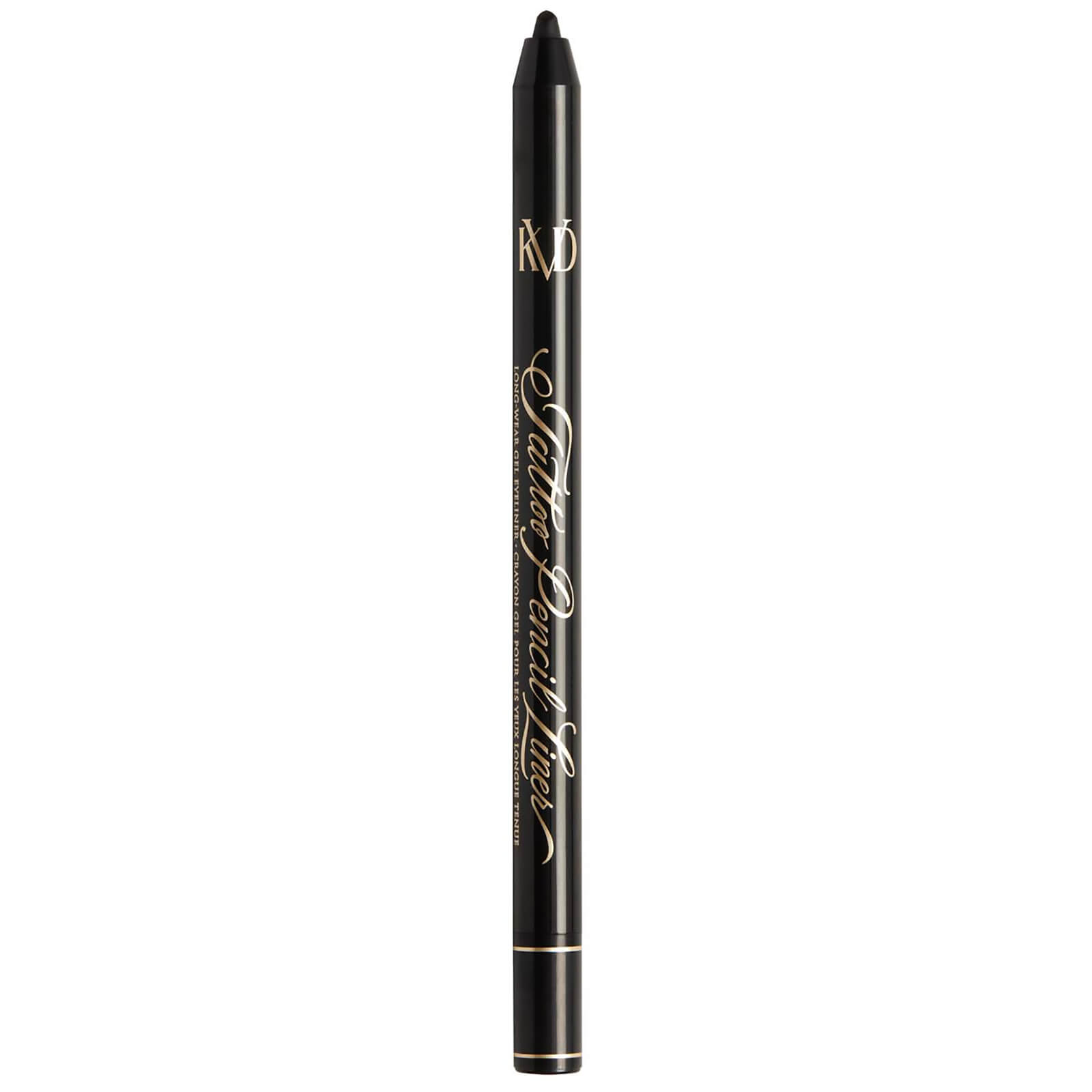KVD Beauty Tattoo Pencil Liner Long-Wear Gel Eyeliner 0.5g (Various Shades) - Trooper Black