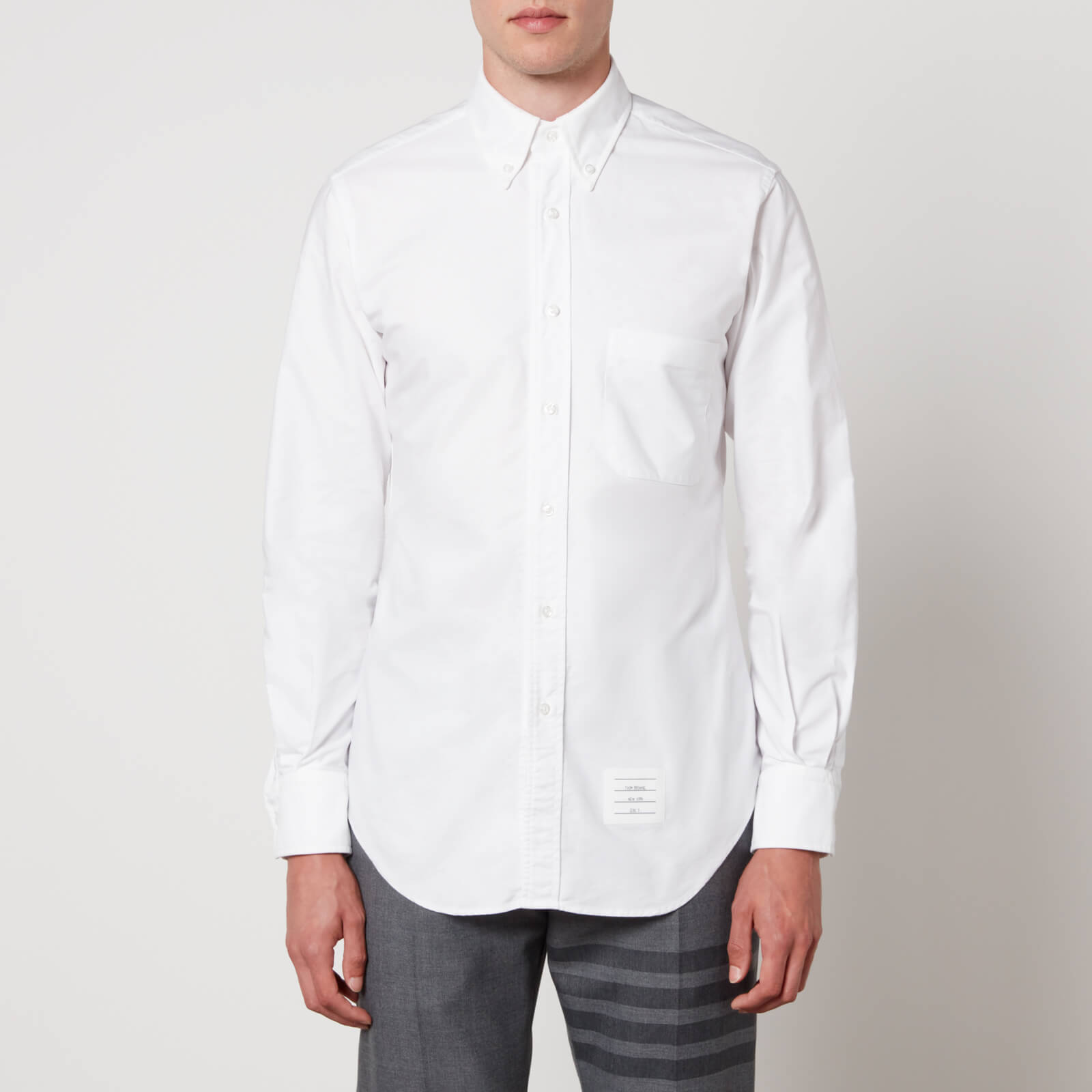 thom browne oxford-cotton shirt - 1/s