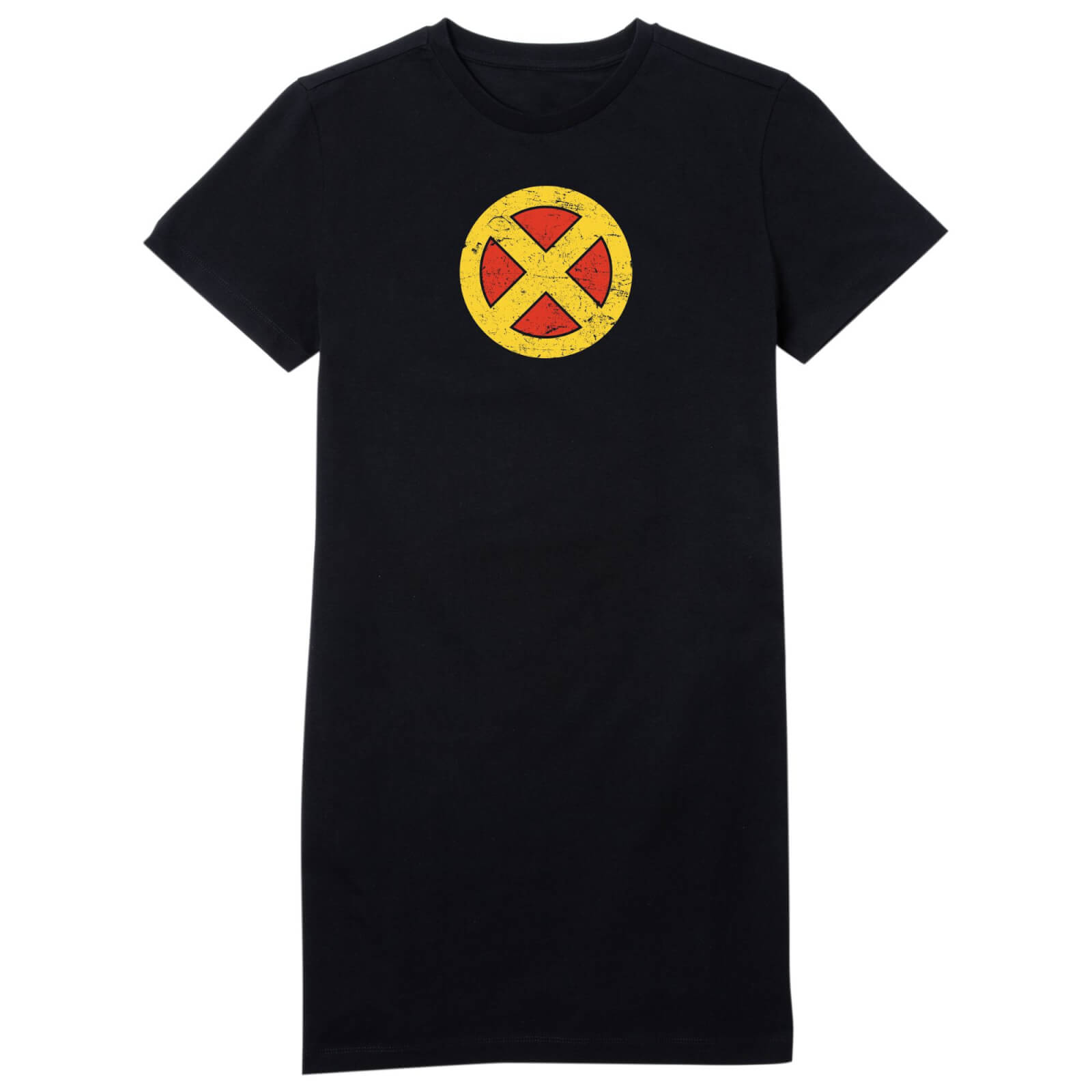 

X-Men Emblem Drk Women's T-Shirt Dress - Black - XL