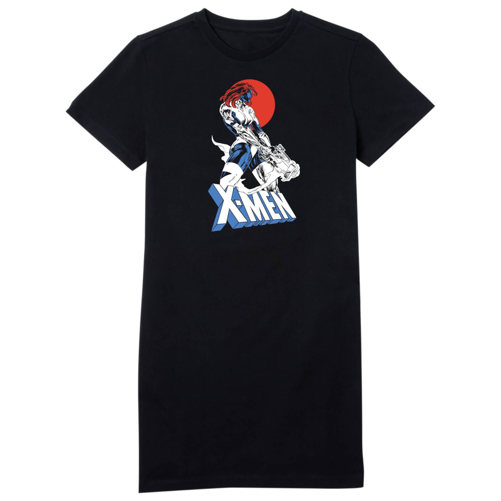 X-Men Mystique Women's T-Shirt Dress - Black - XL