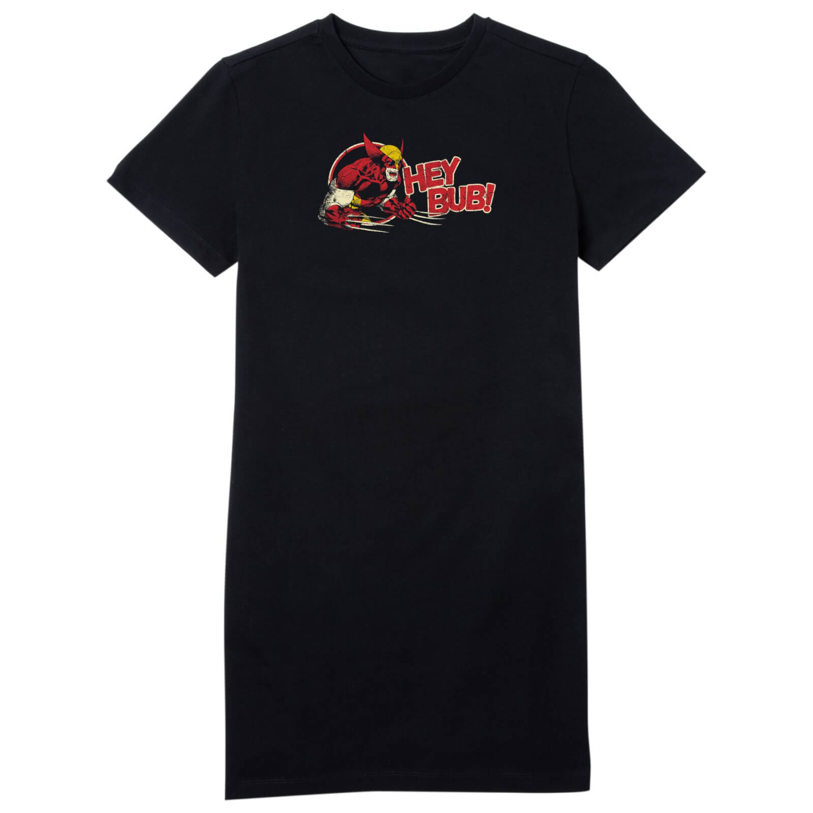 X-Men Hey Bub! Women's T-Shirt Dress - Black - XXL