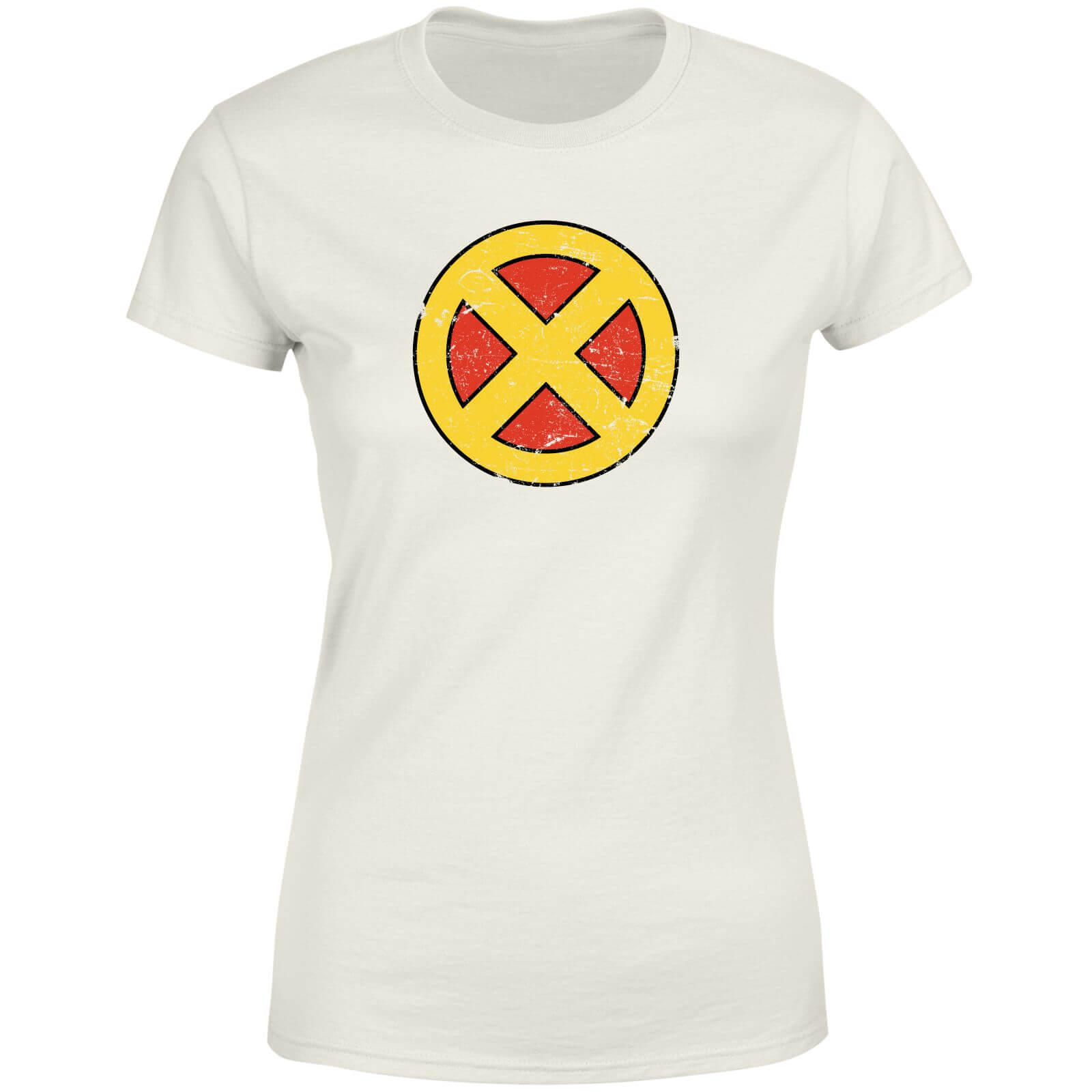 X-Men Emblem Women’s T-Shirt – Cream – XS