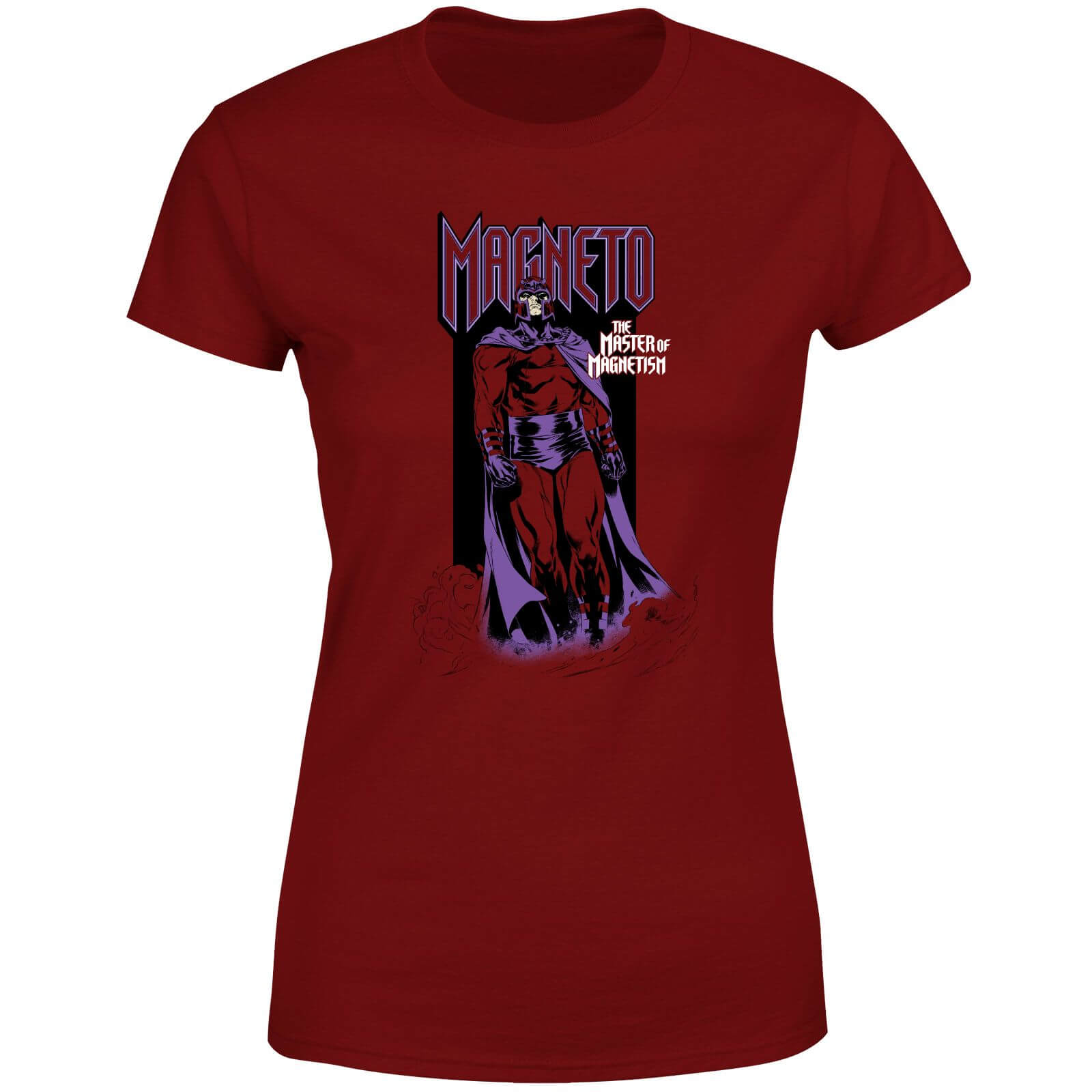 

X-Men Magneto Master Of Magnetism Women's T-Shirt - Burgundy - XL